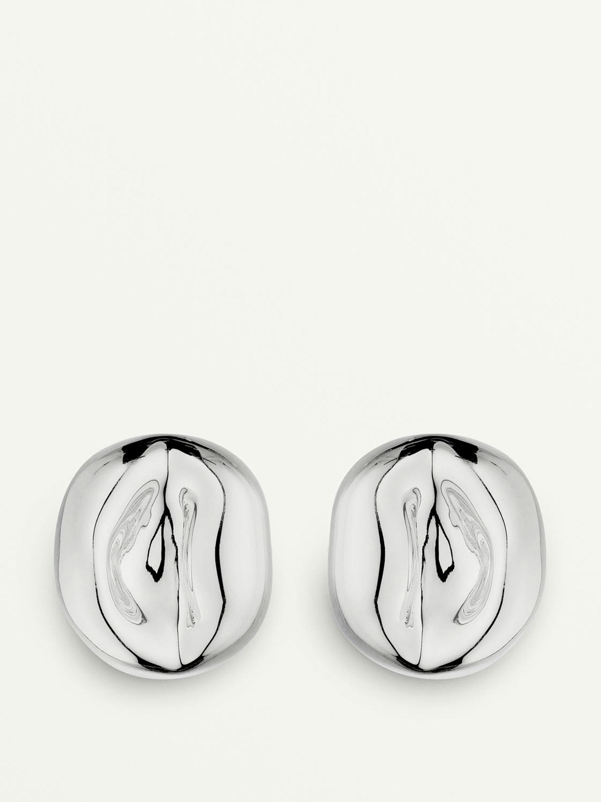 Sterling silver stud earrings