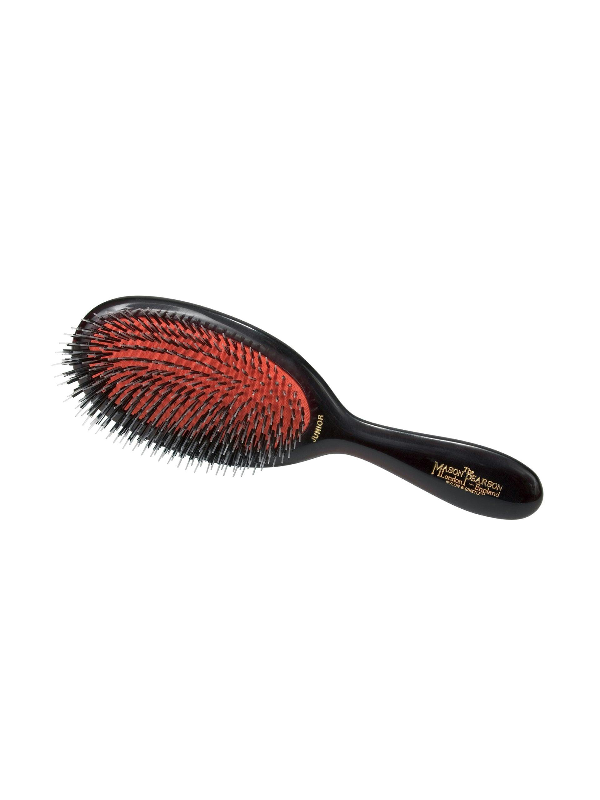 Bristle and nylon hairbrush