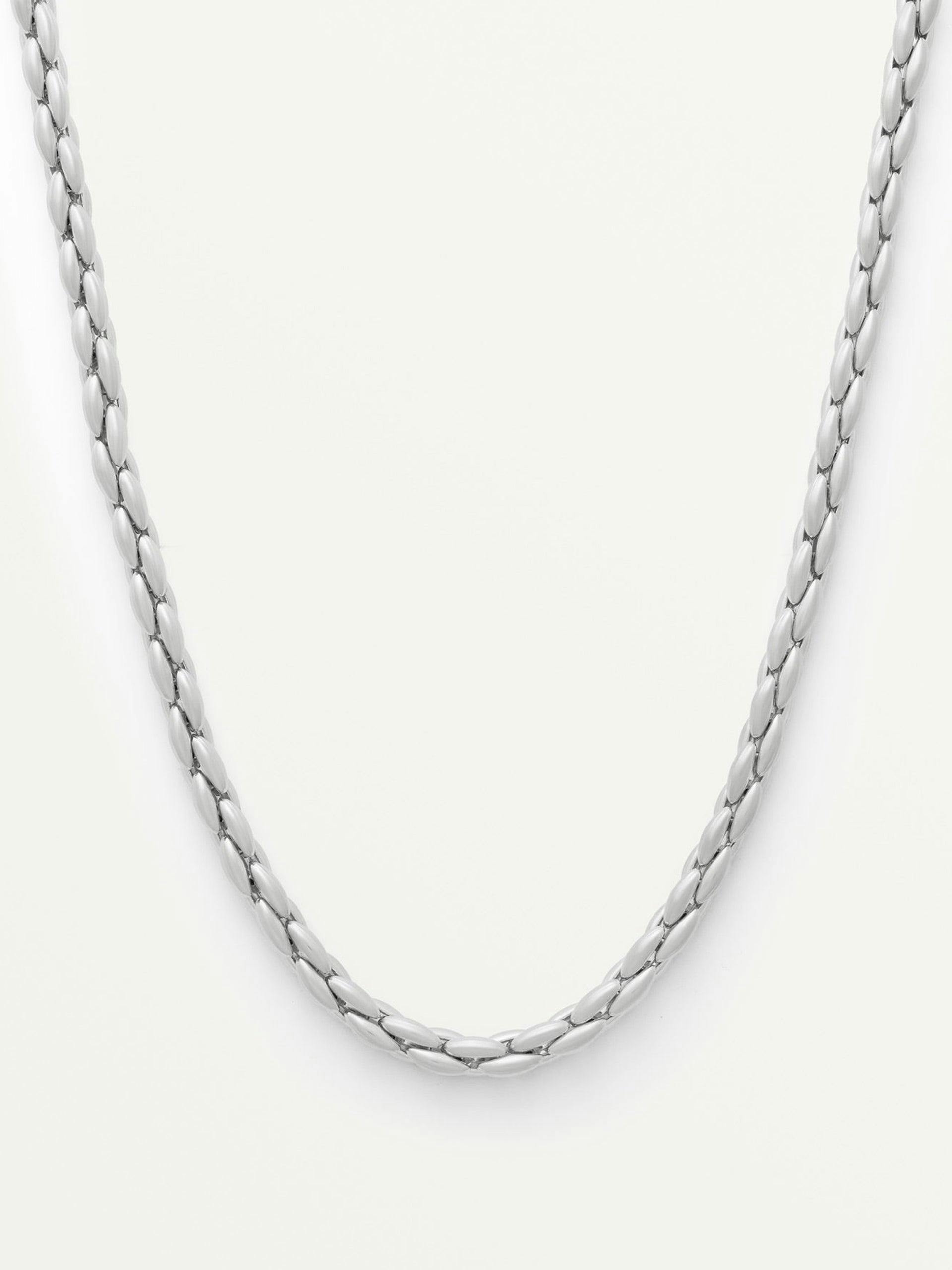 Sterling silver chain necklace