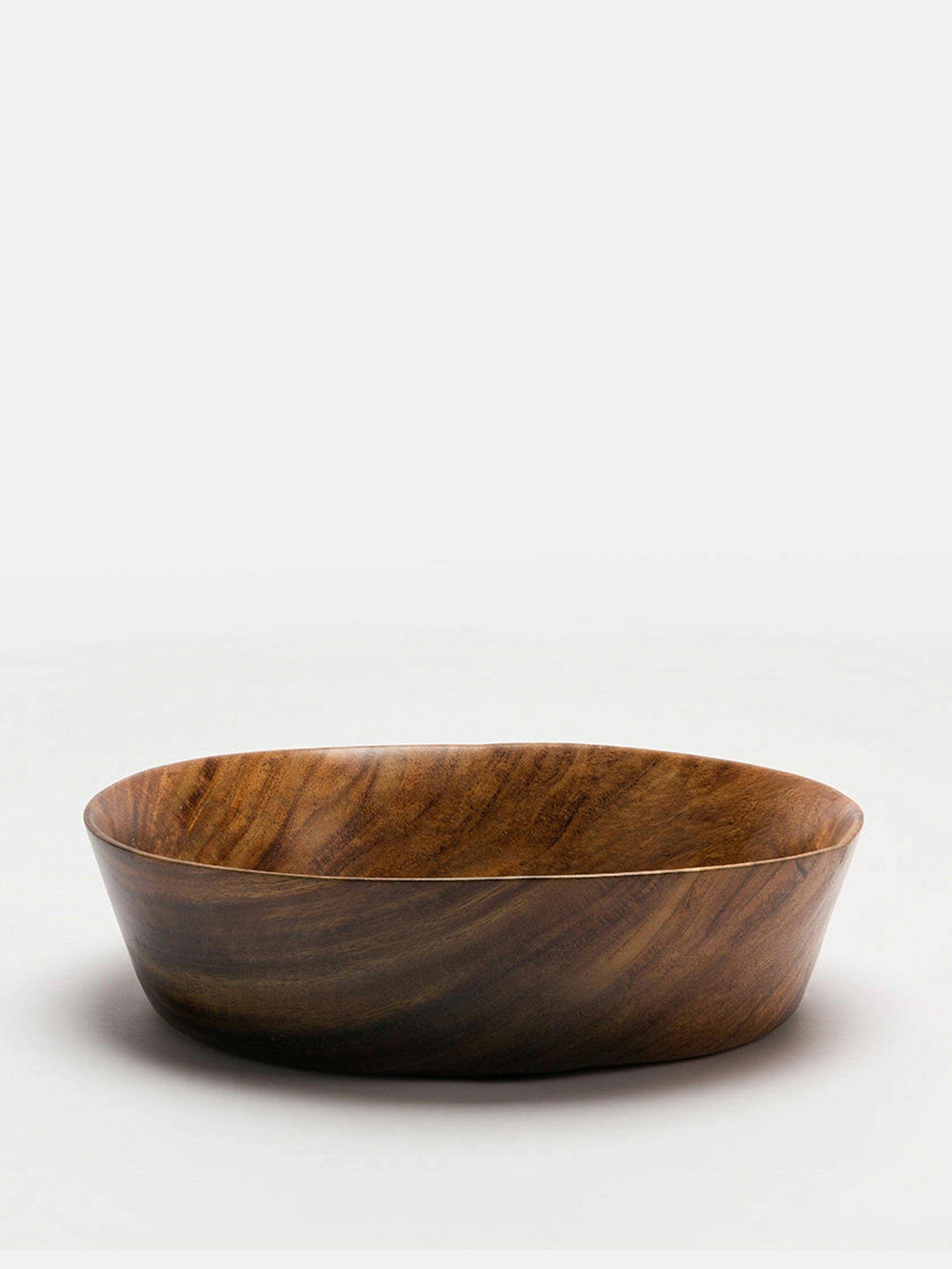 Kuki large wooden salad bowl