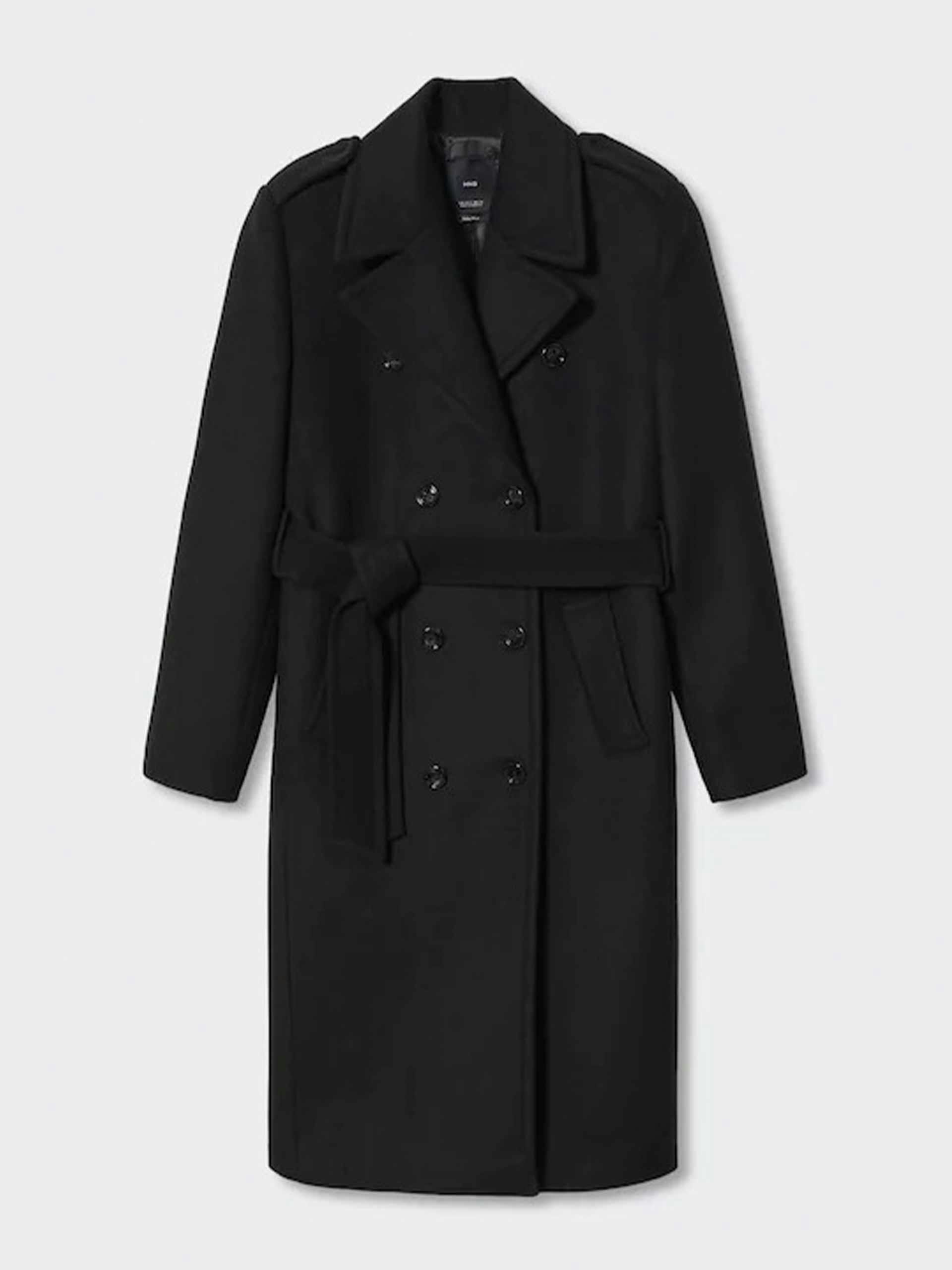 Tailored oversize wool coat