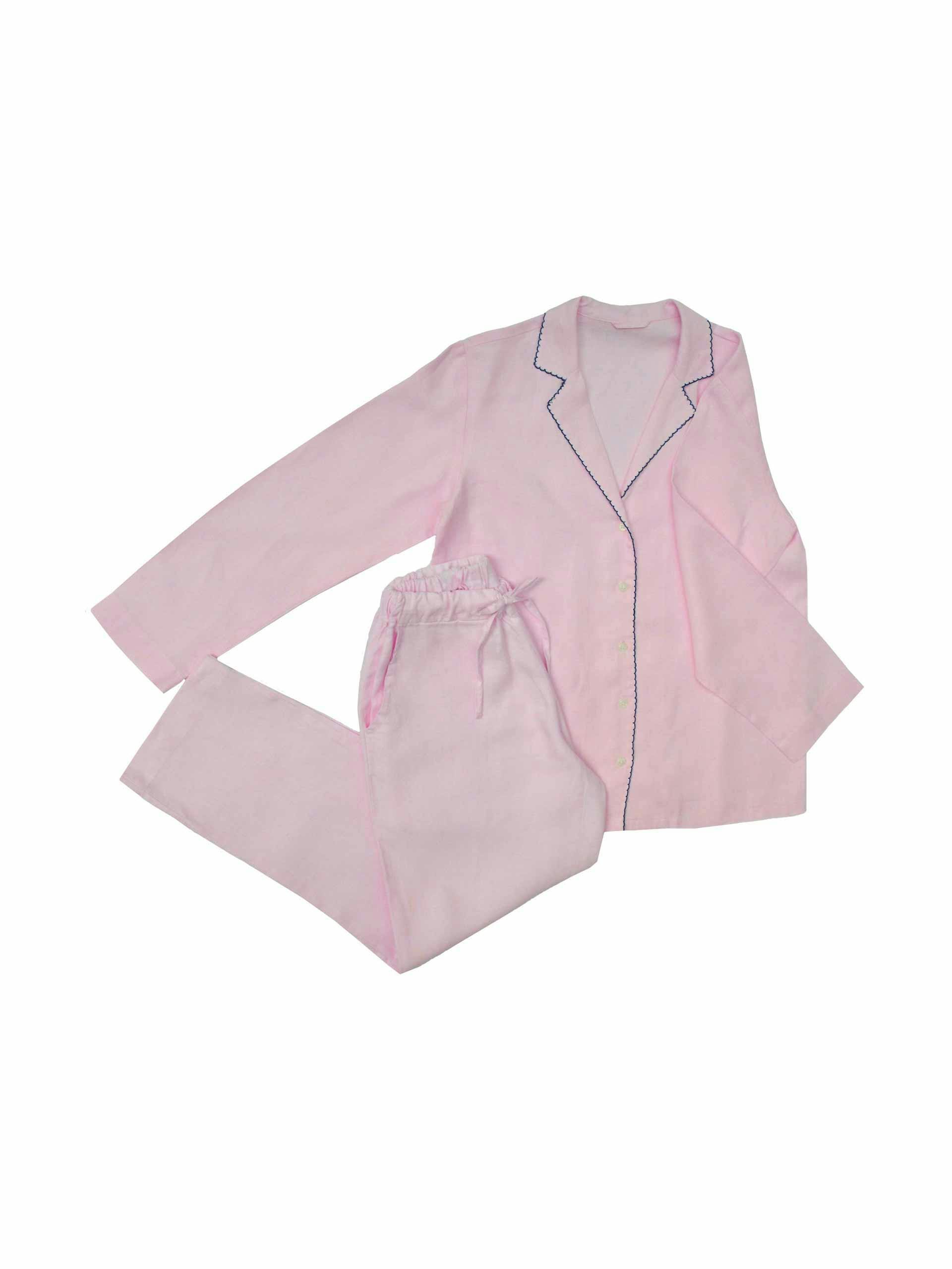 Mylasa pink hemp pyjamas