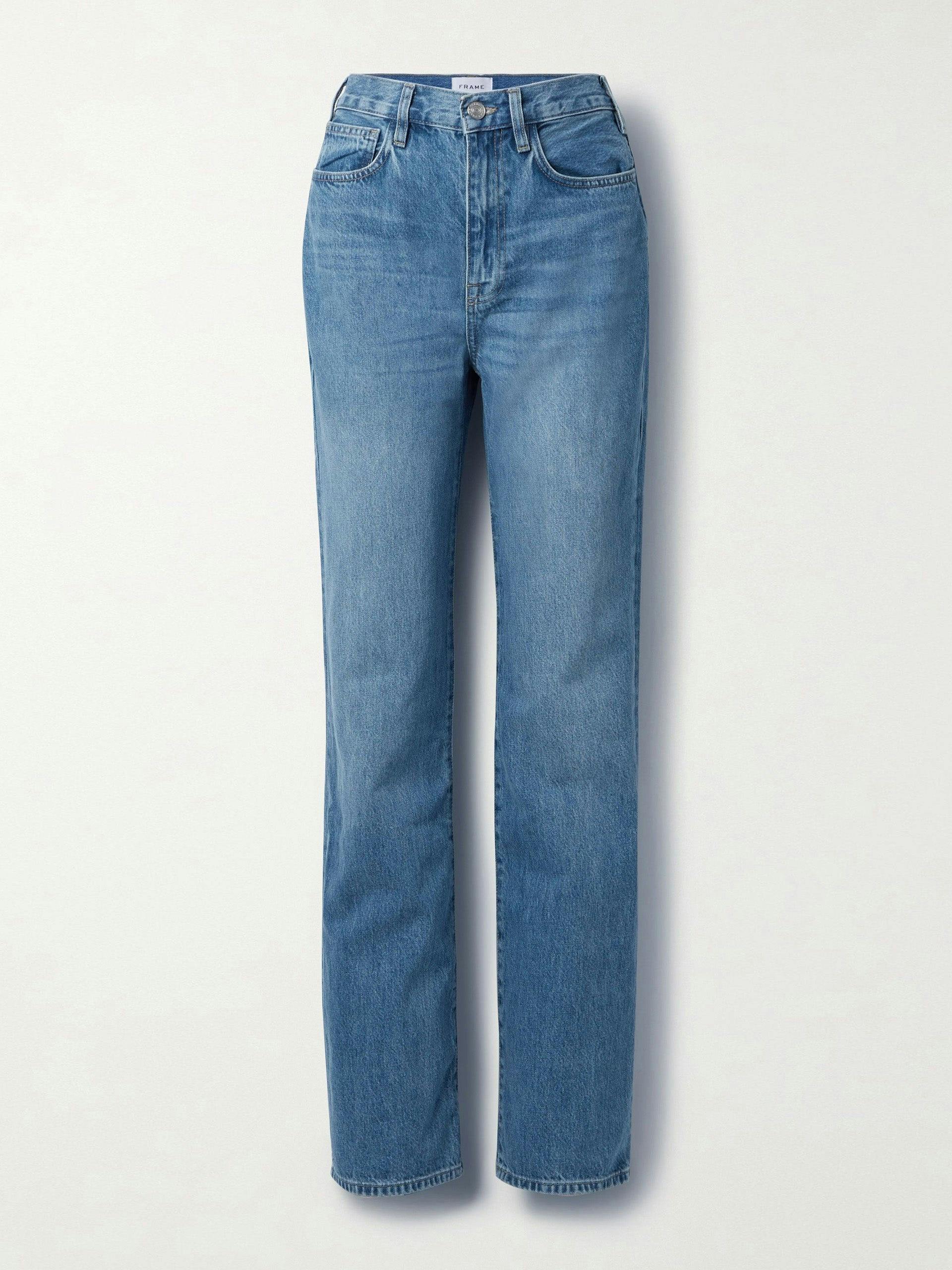 Le Jane high-rise straight-leg jeans