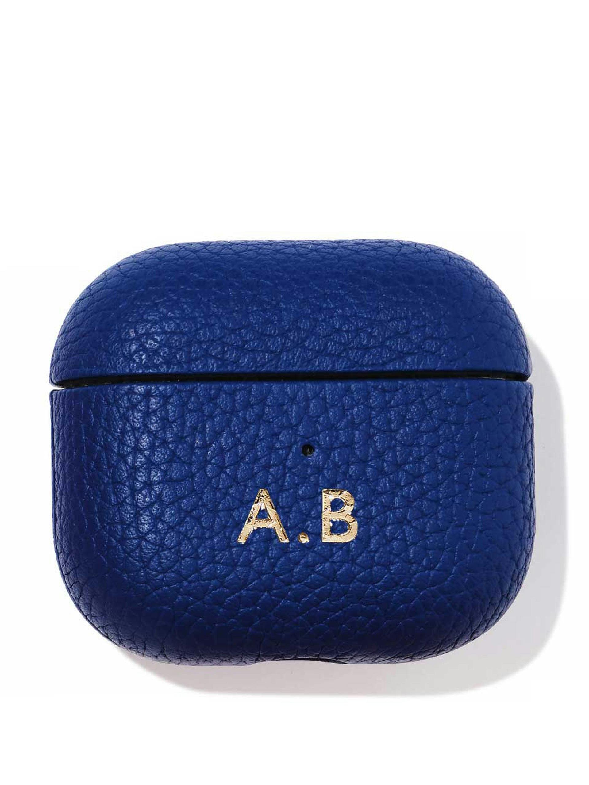 Personalised leather AirPods Pro case