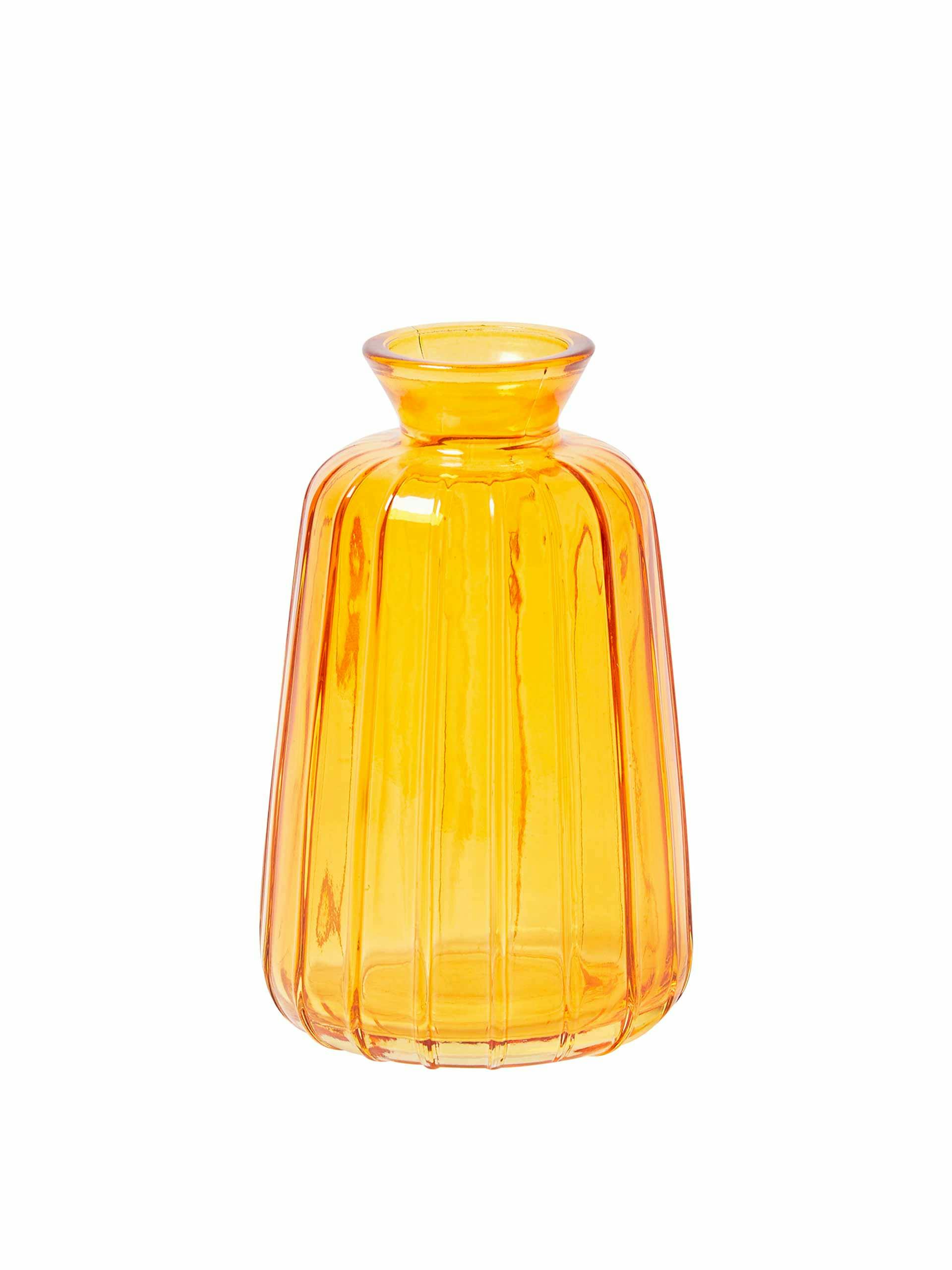 Yellow diffuser vase