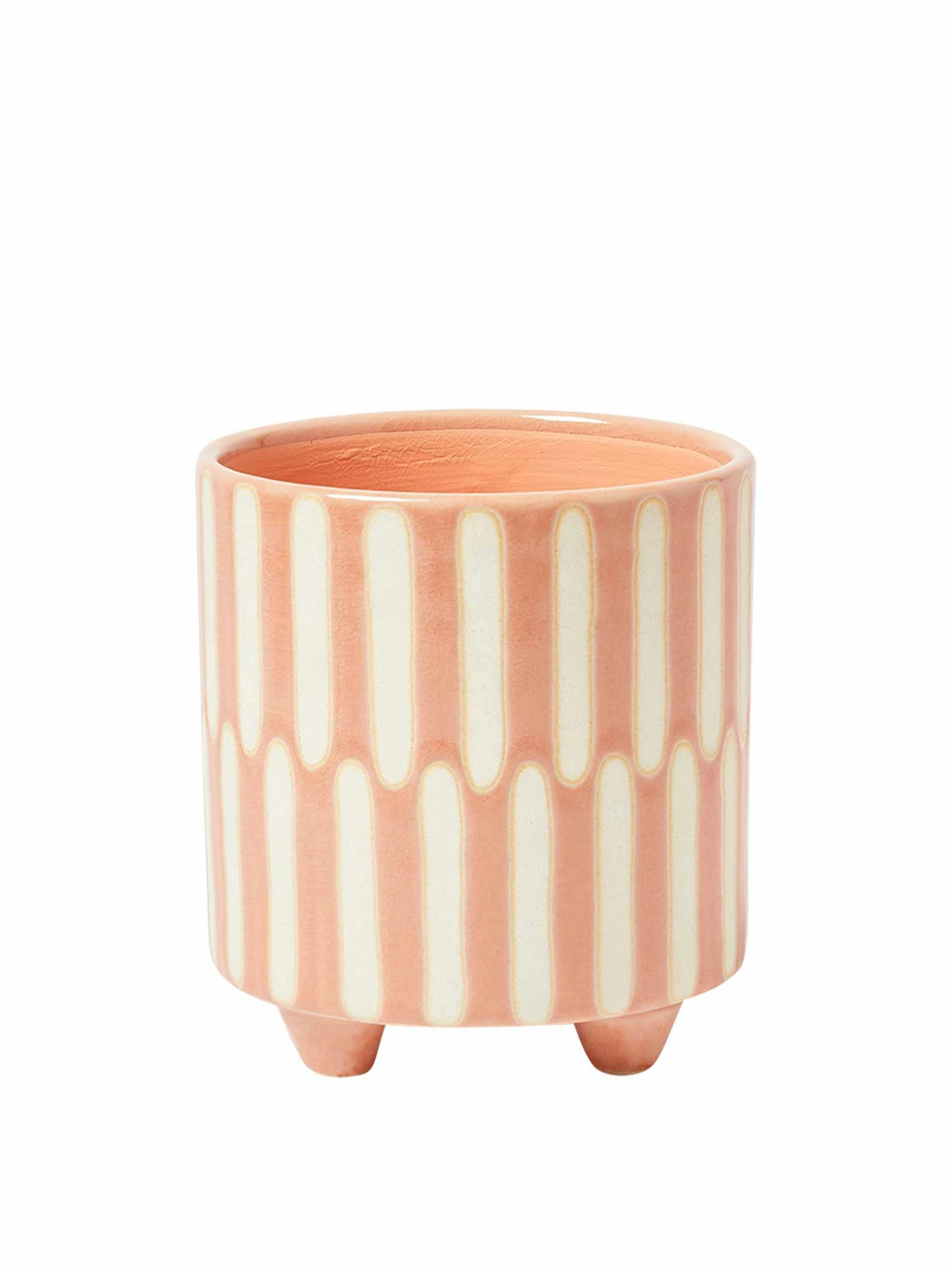 Pink small plant pot