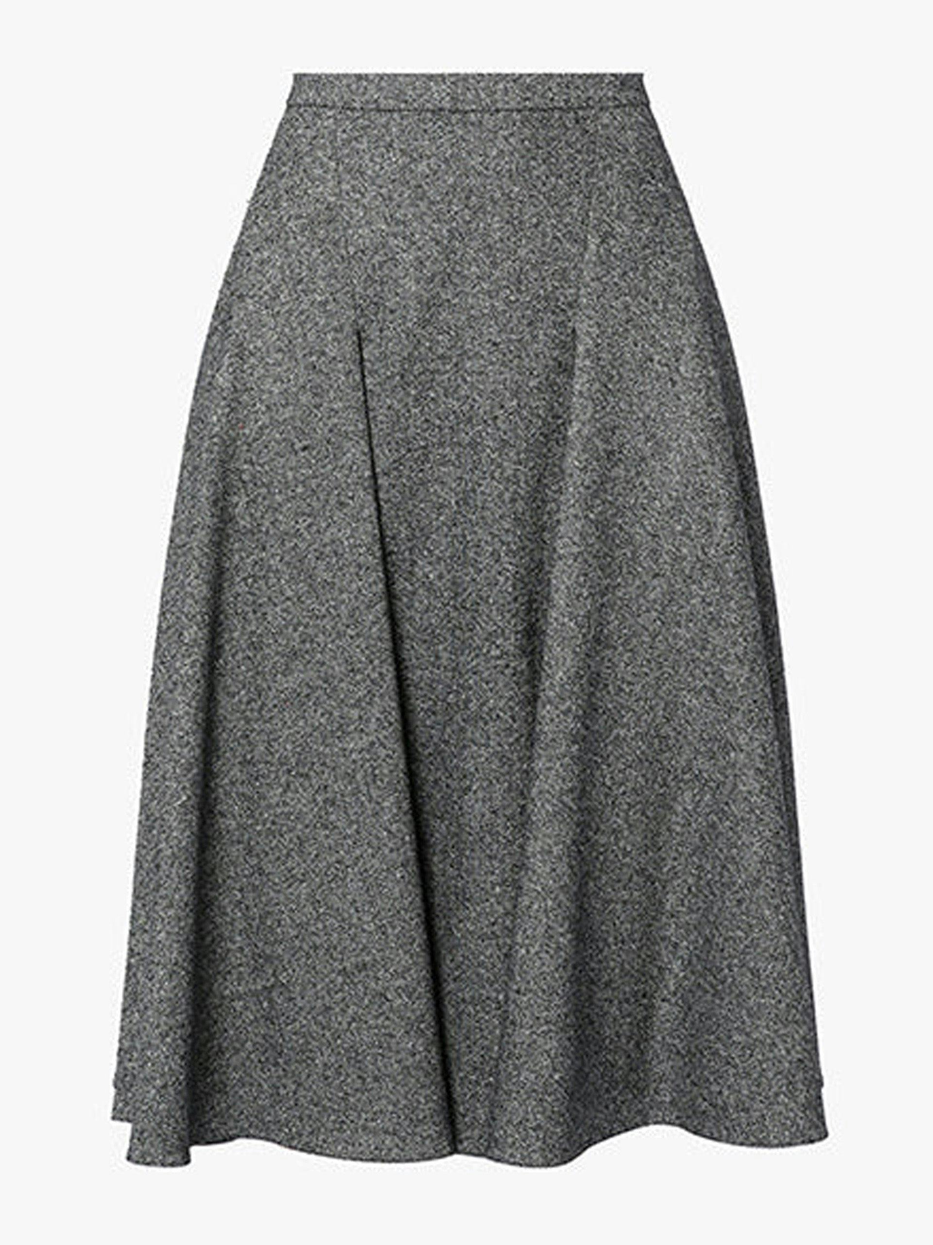 Sonya grey Birdseye tailoring skirt