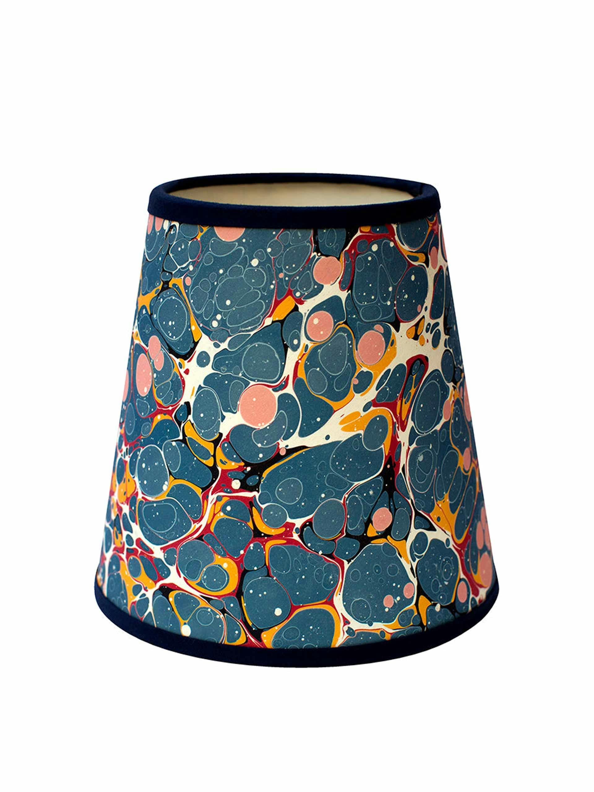 Marbled lampshade