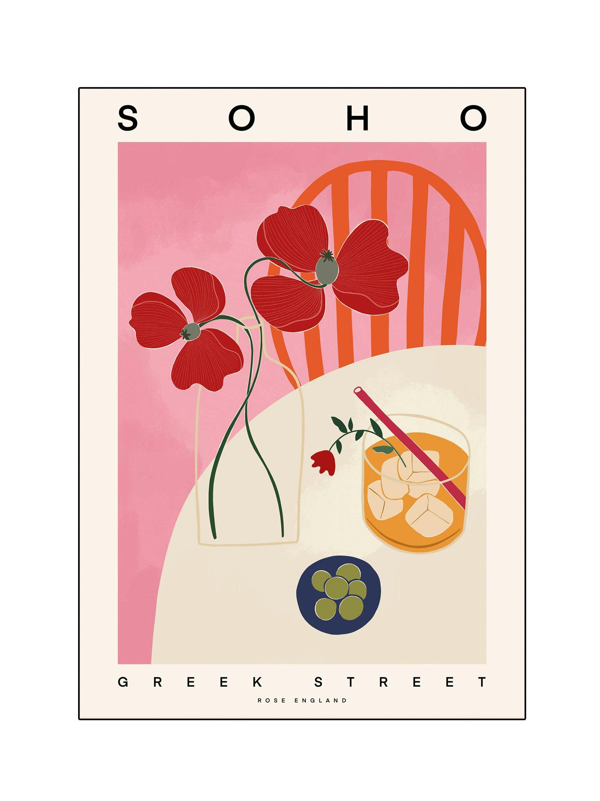 Fine art giclée print | 'Soho'