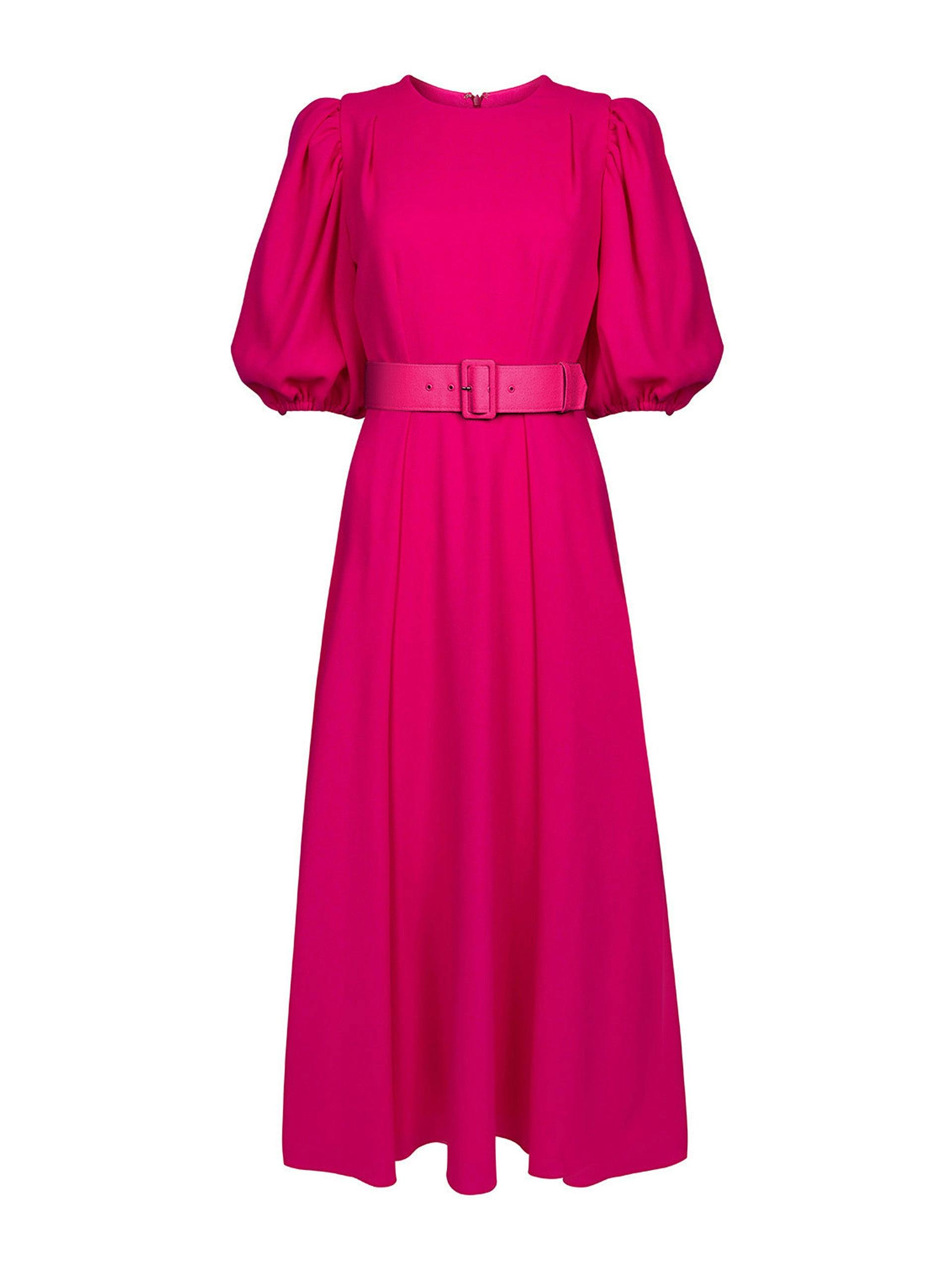 Sienna hot pink dress