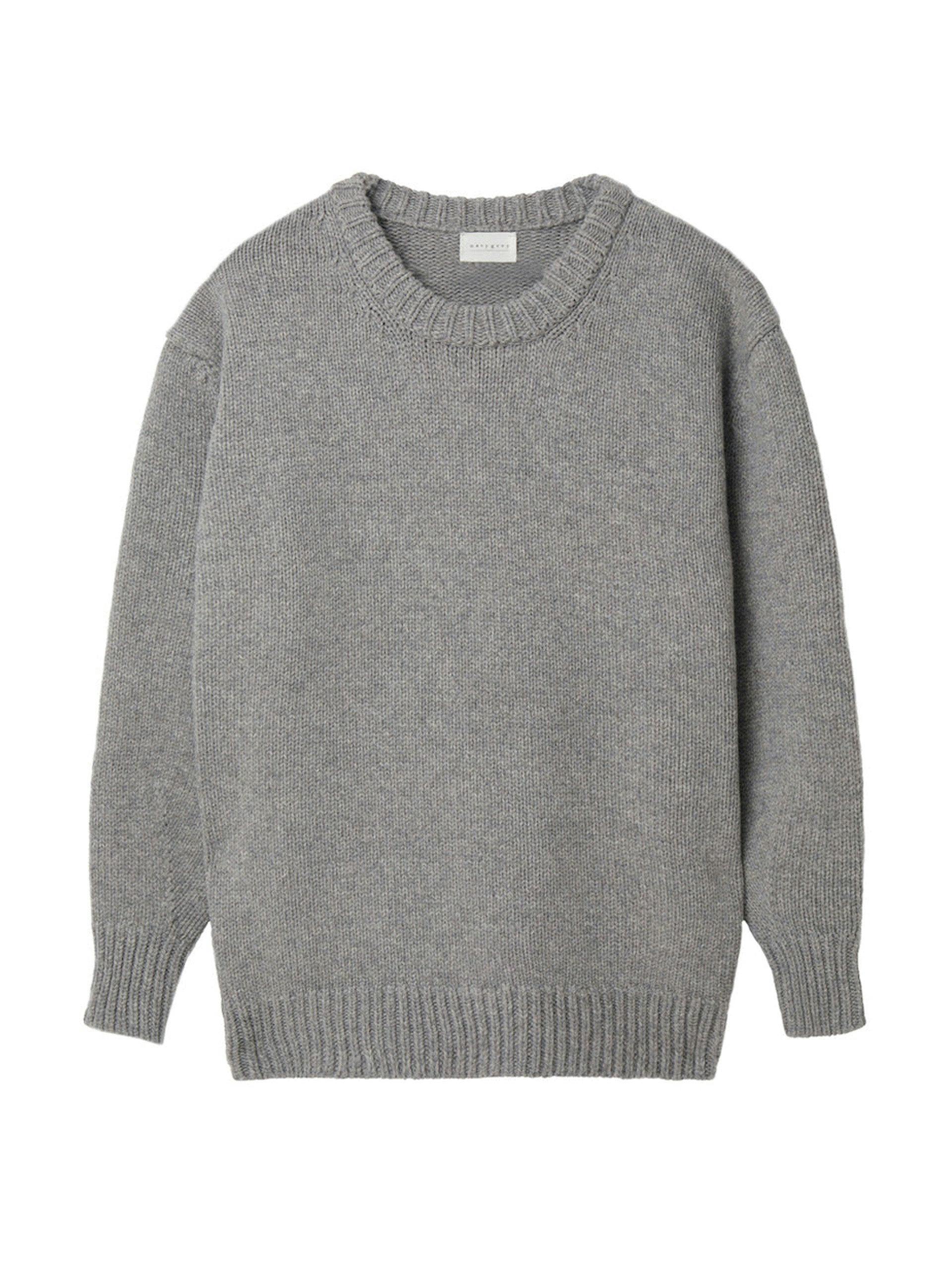 The Oversize knit in storm grey