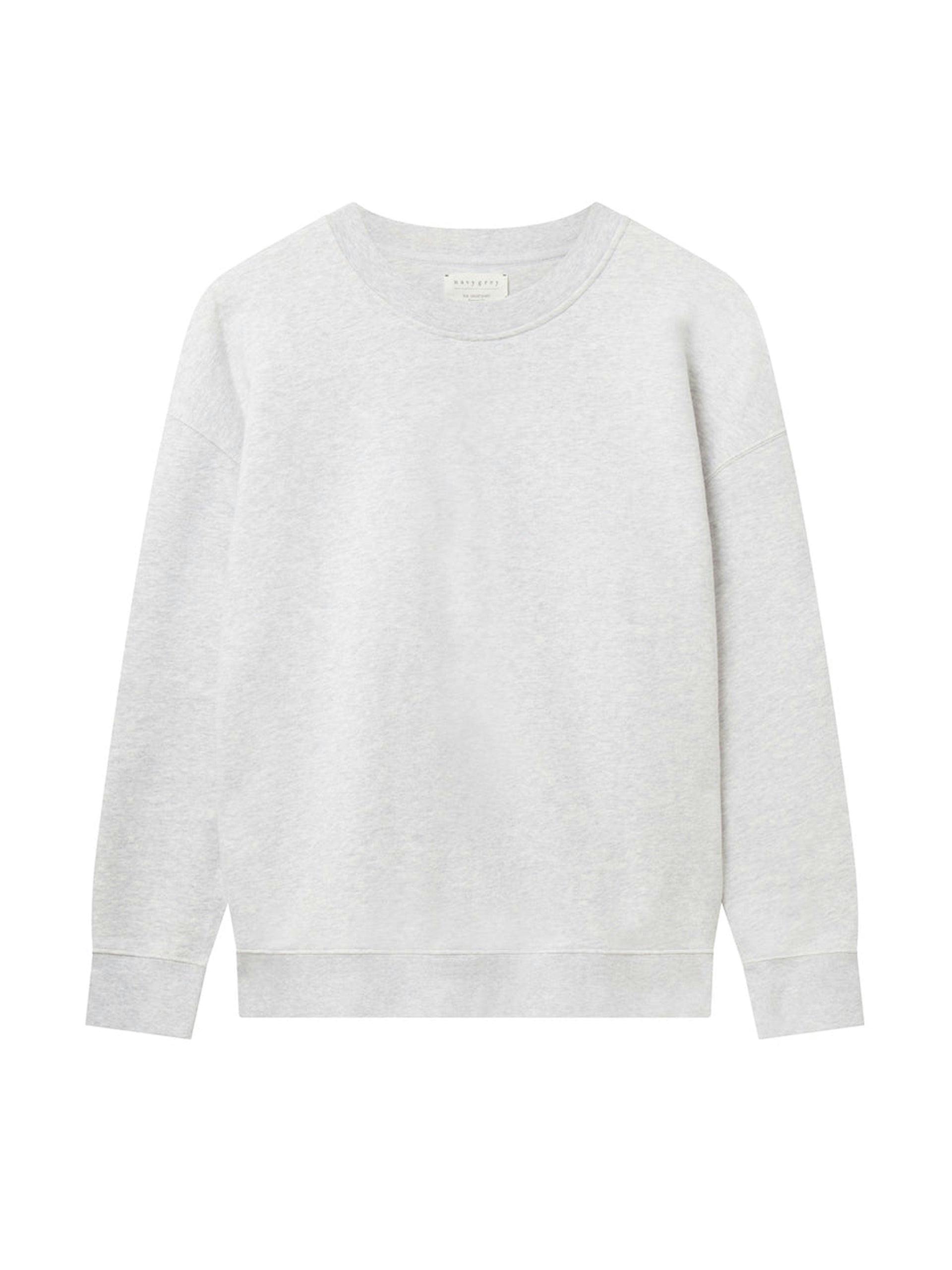 The Relaxed-fit sweatshirt ice grey