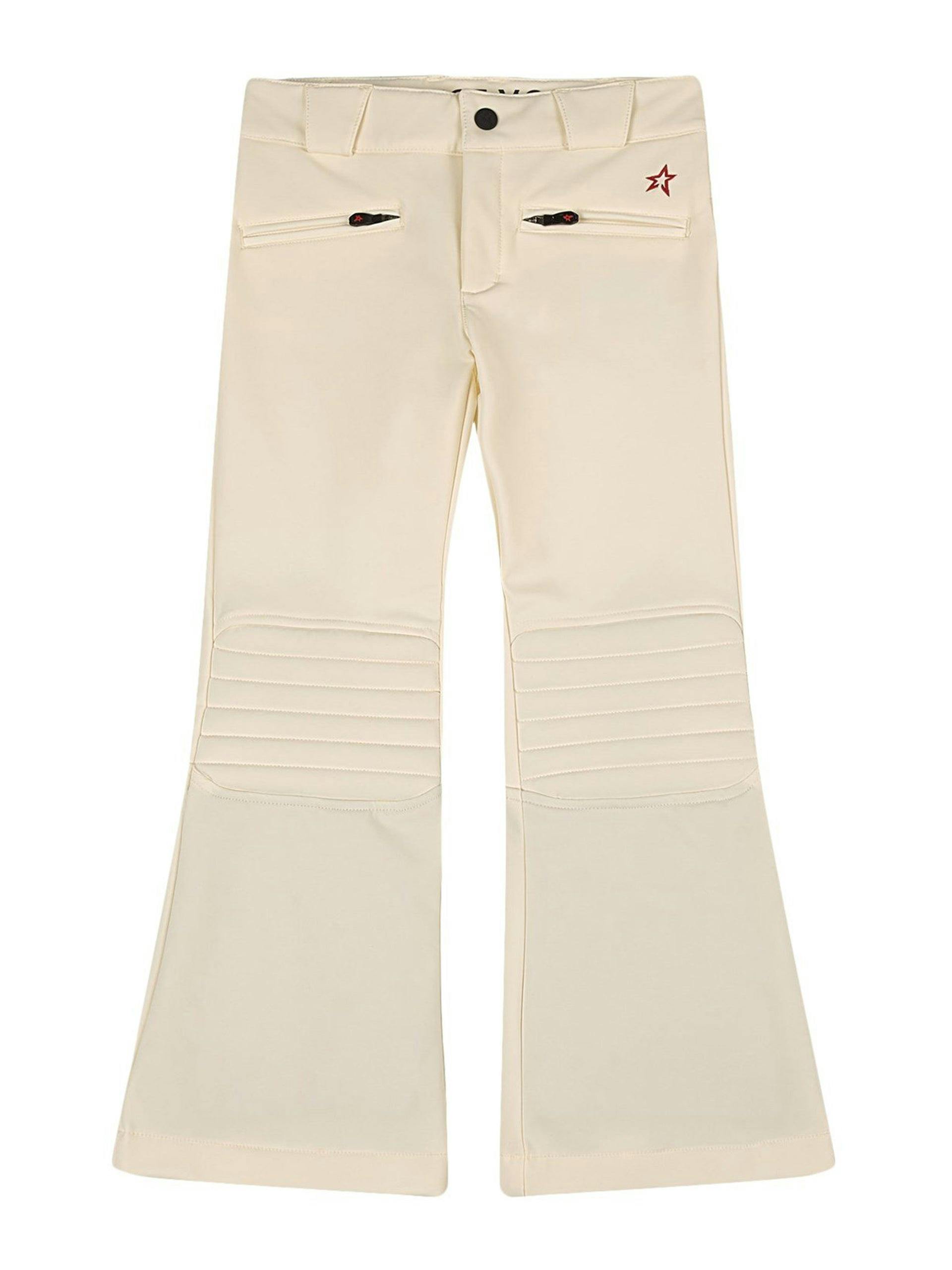 Cream ski trousers
