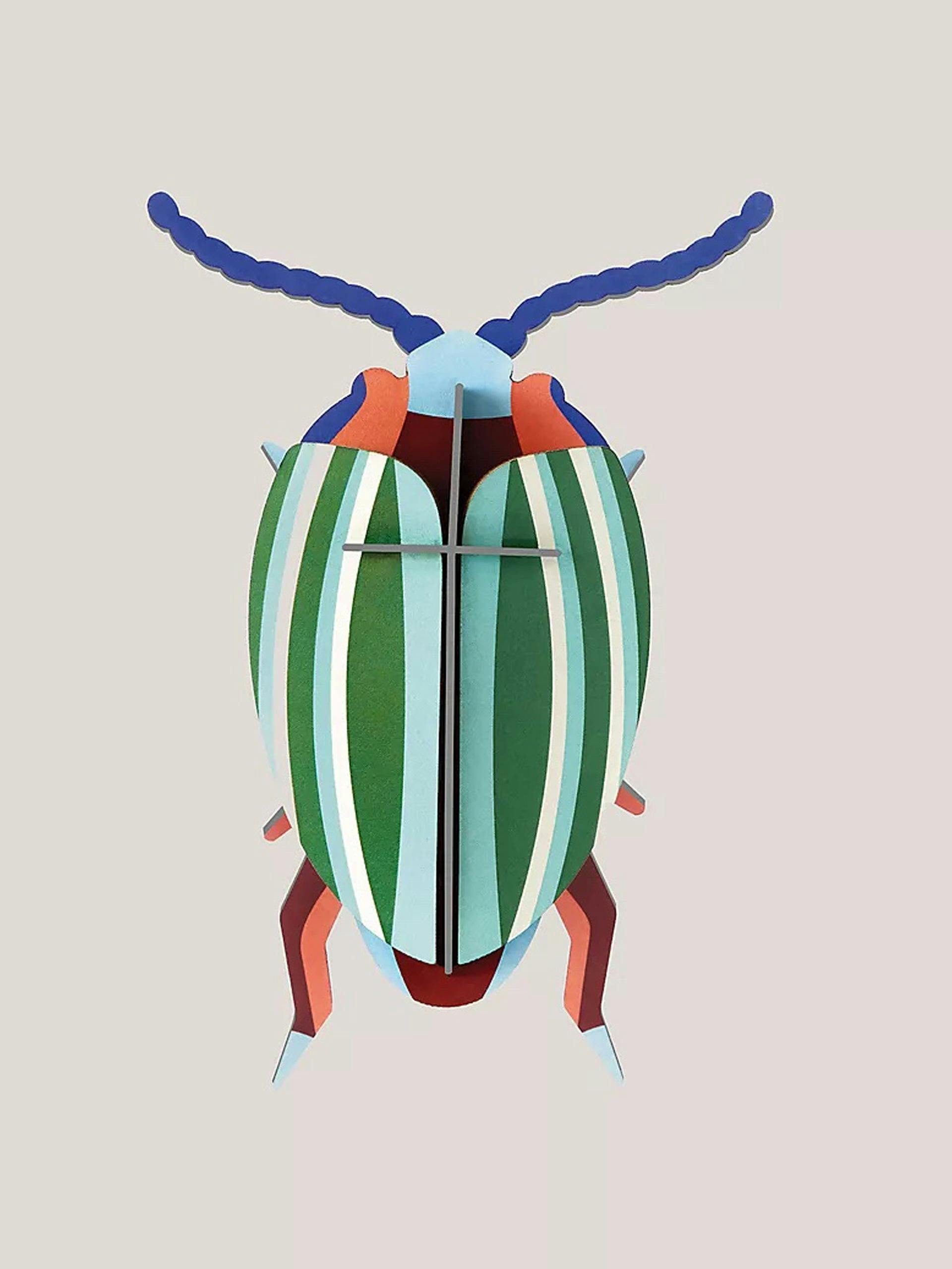 3D beetle wall art
