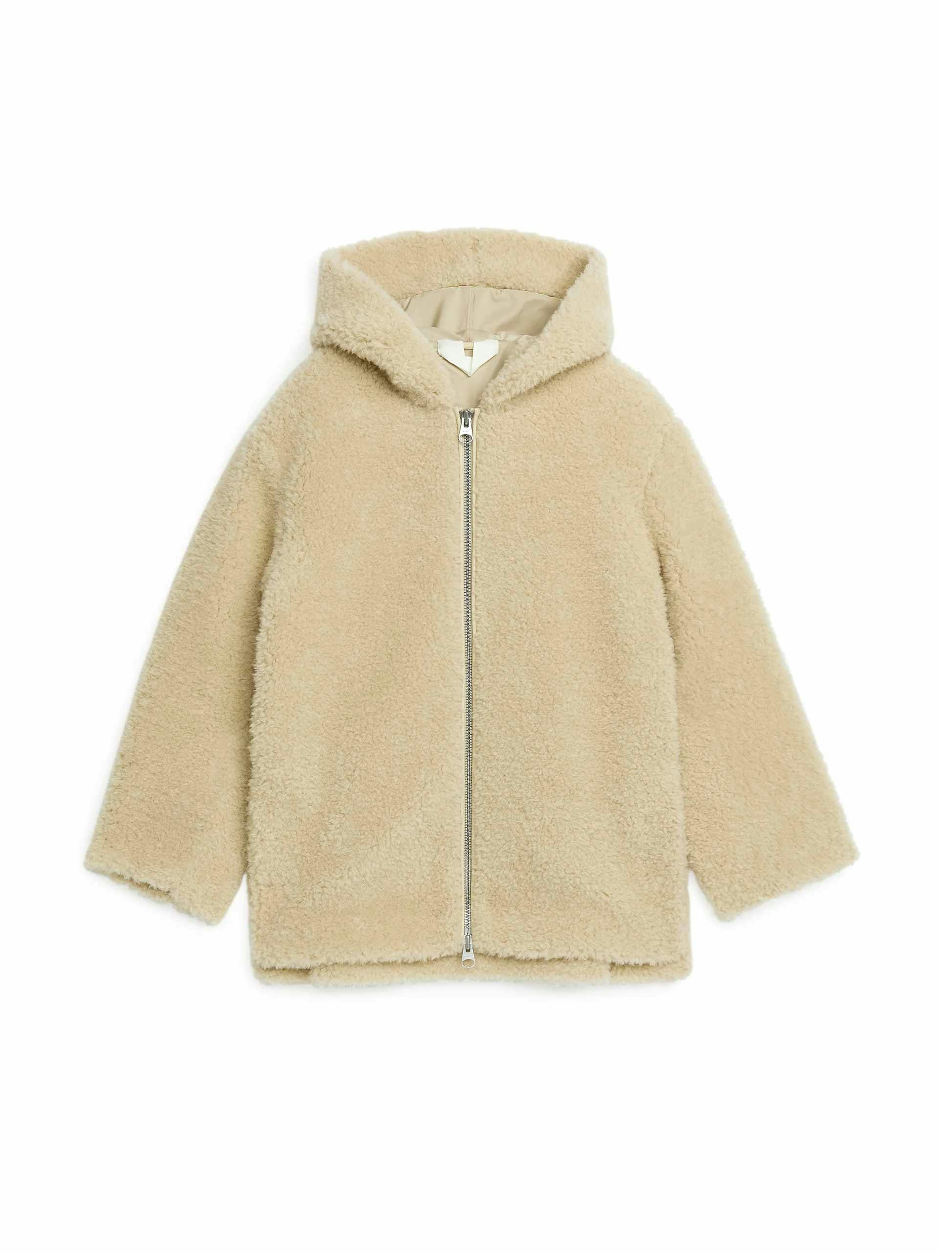Wool pile jacket