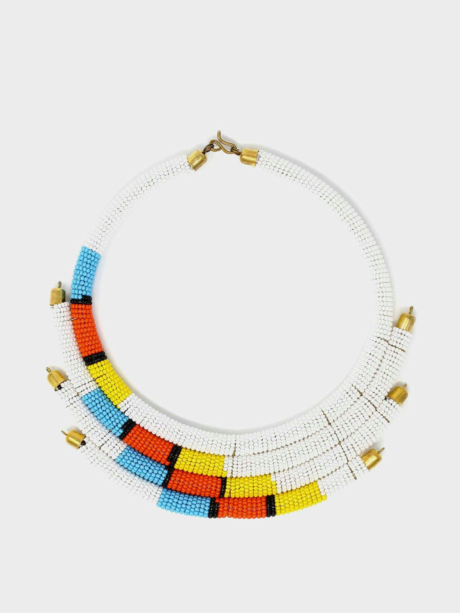Isolo Maasai beaded necklace