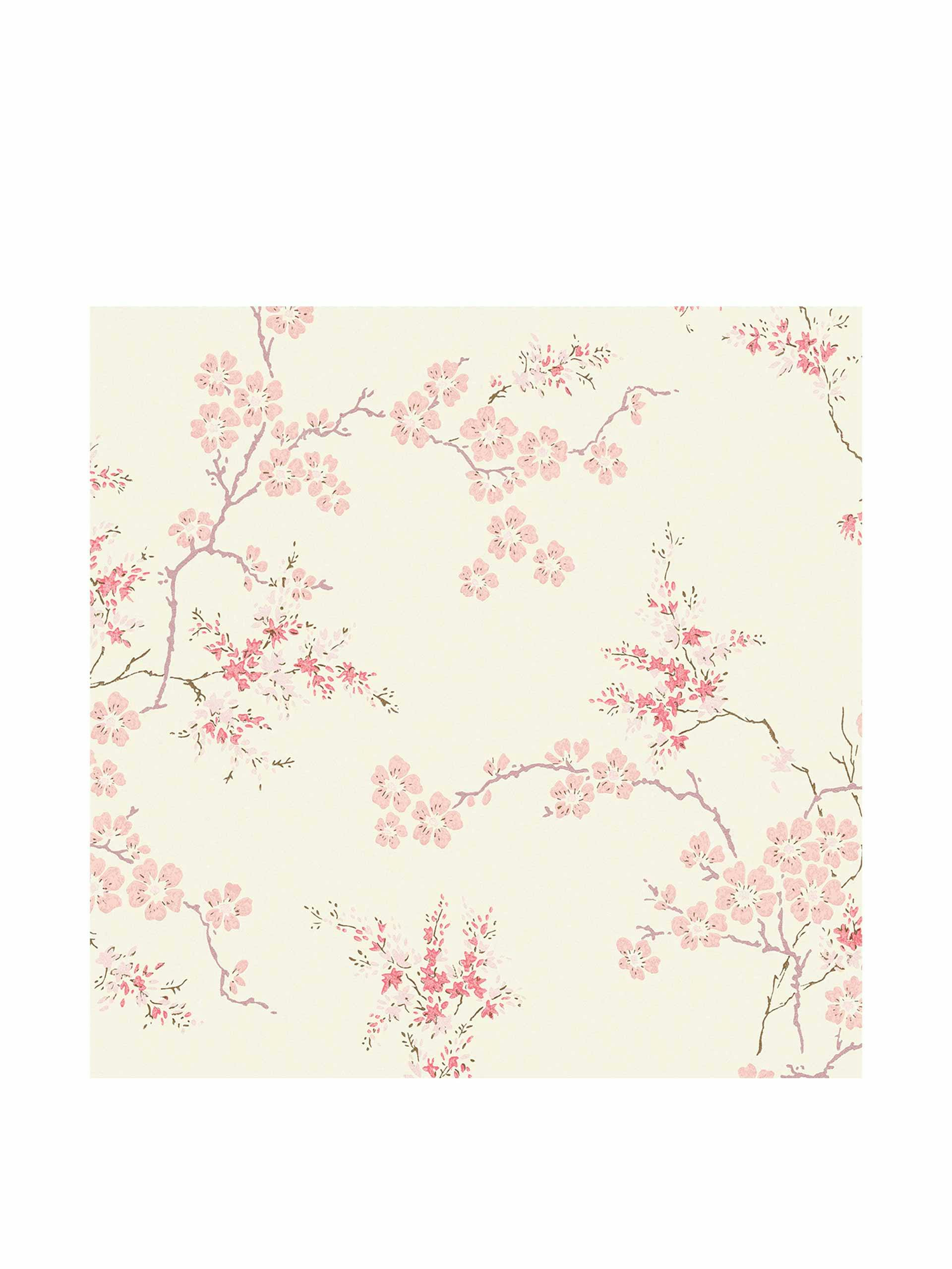 Oriental Blush Blossom wallpaper