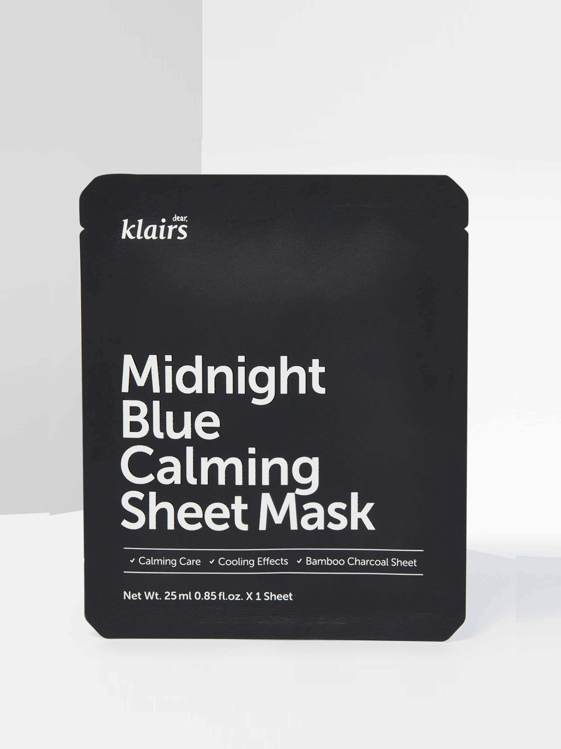 Calming sheet mask