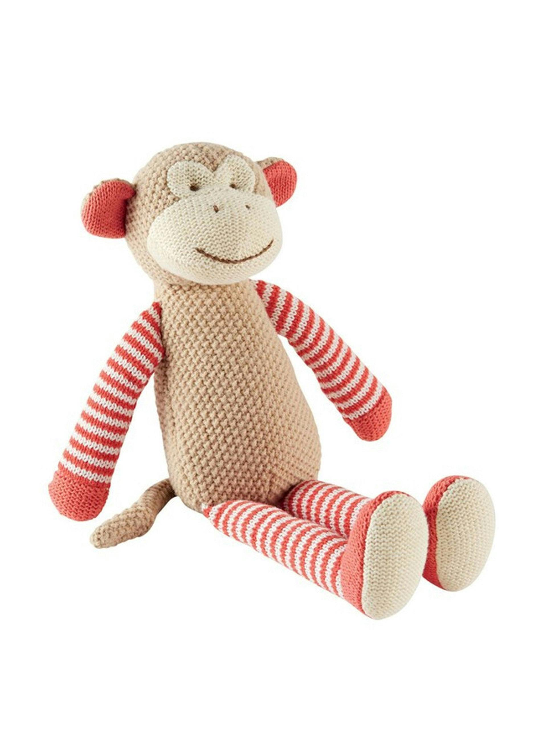 Knitted monkey