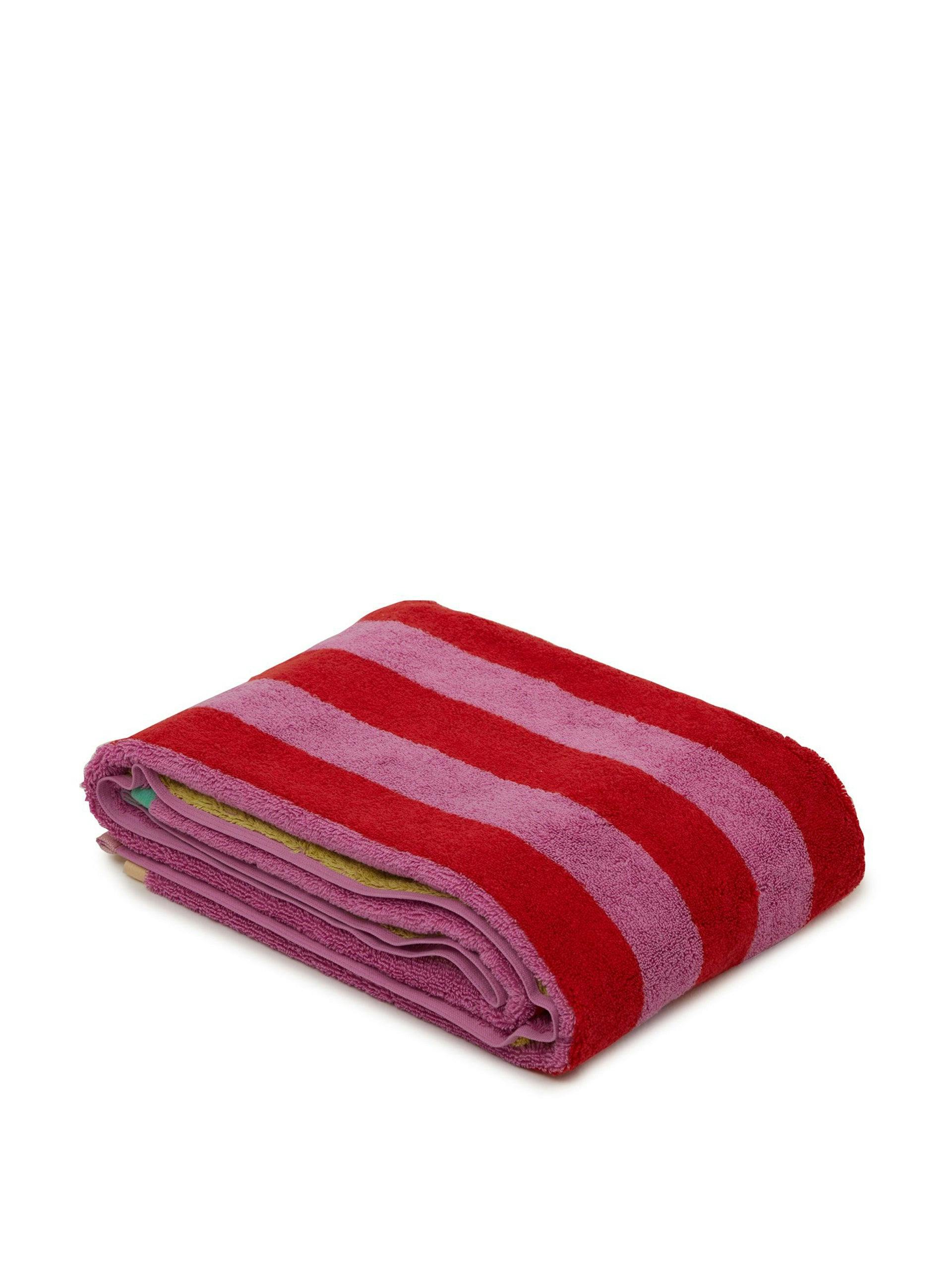 Fig stripe bath towel