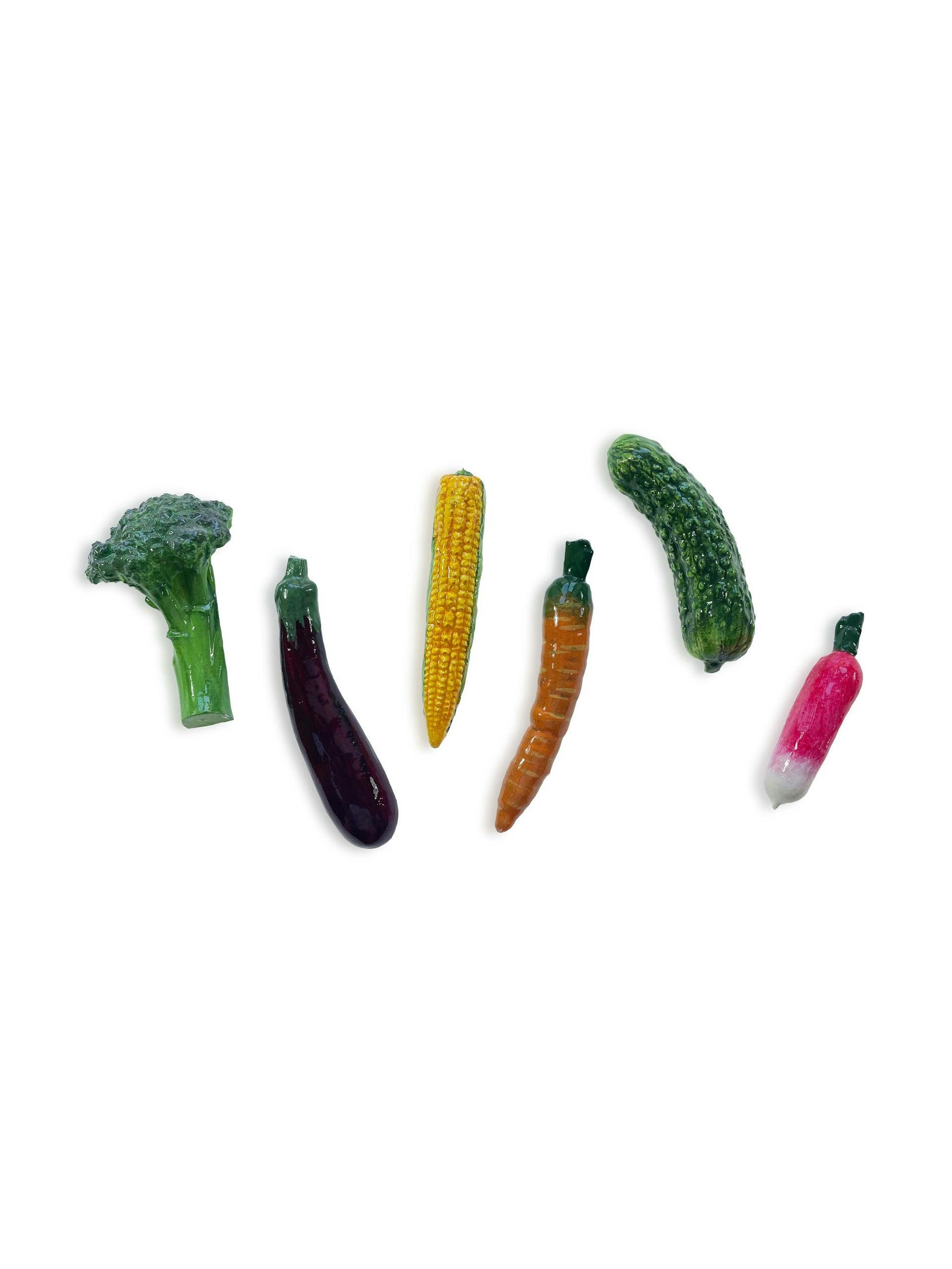 Hand Painted Mini Vegetables