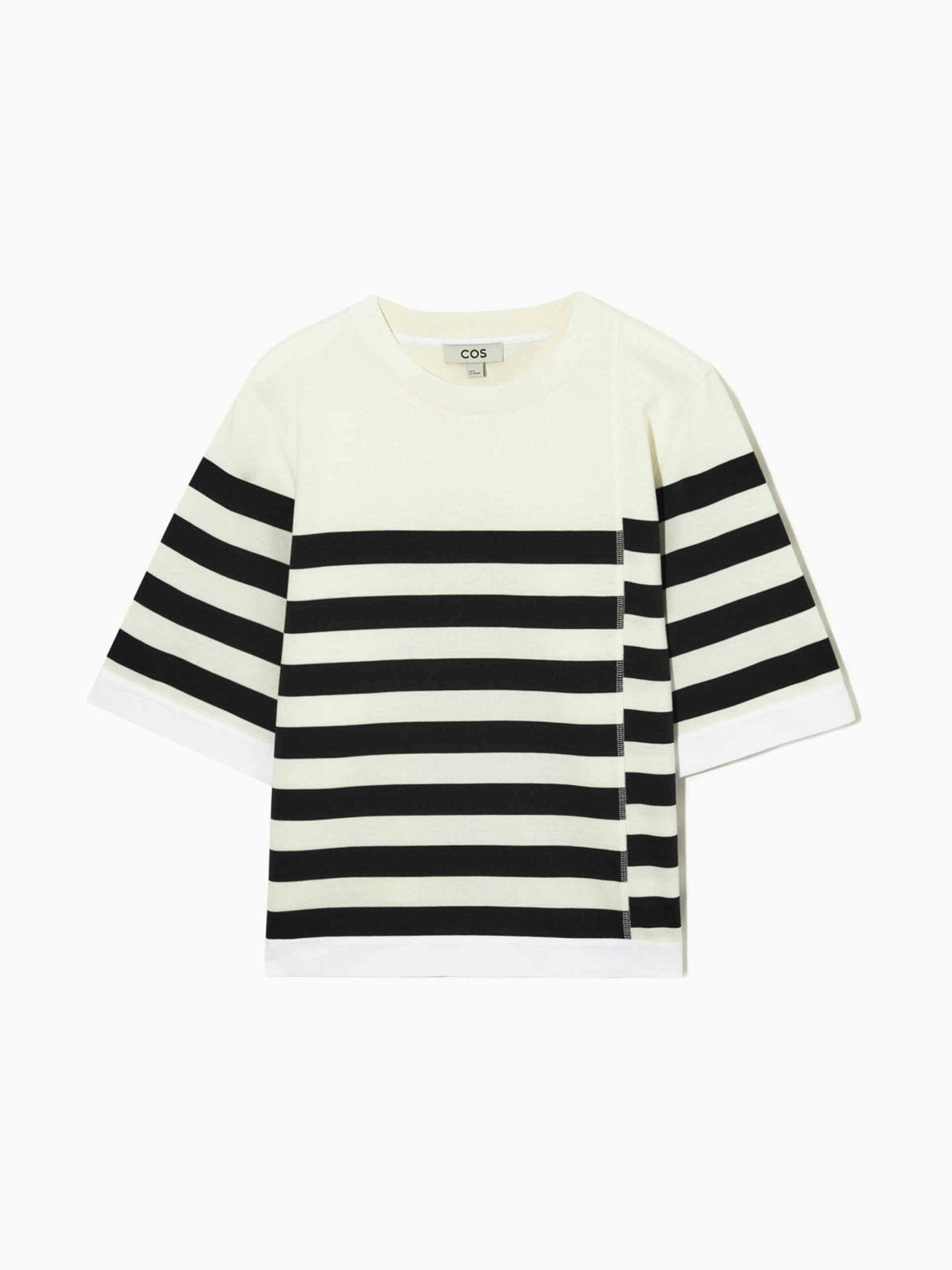 Relaxed-fit striped t-shirt