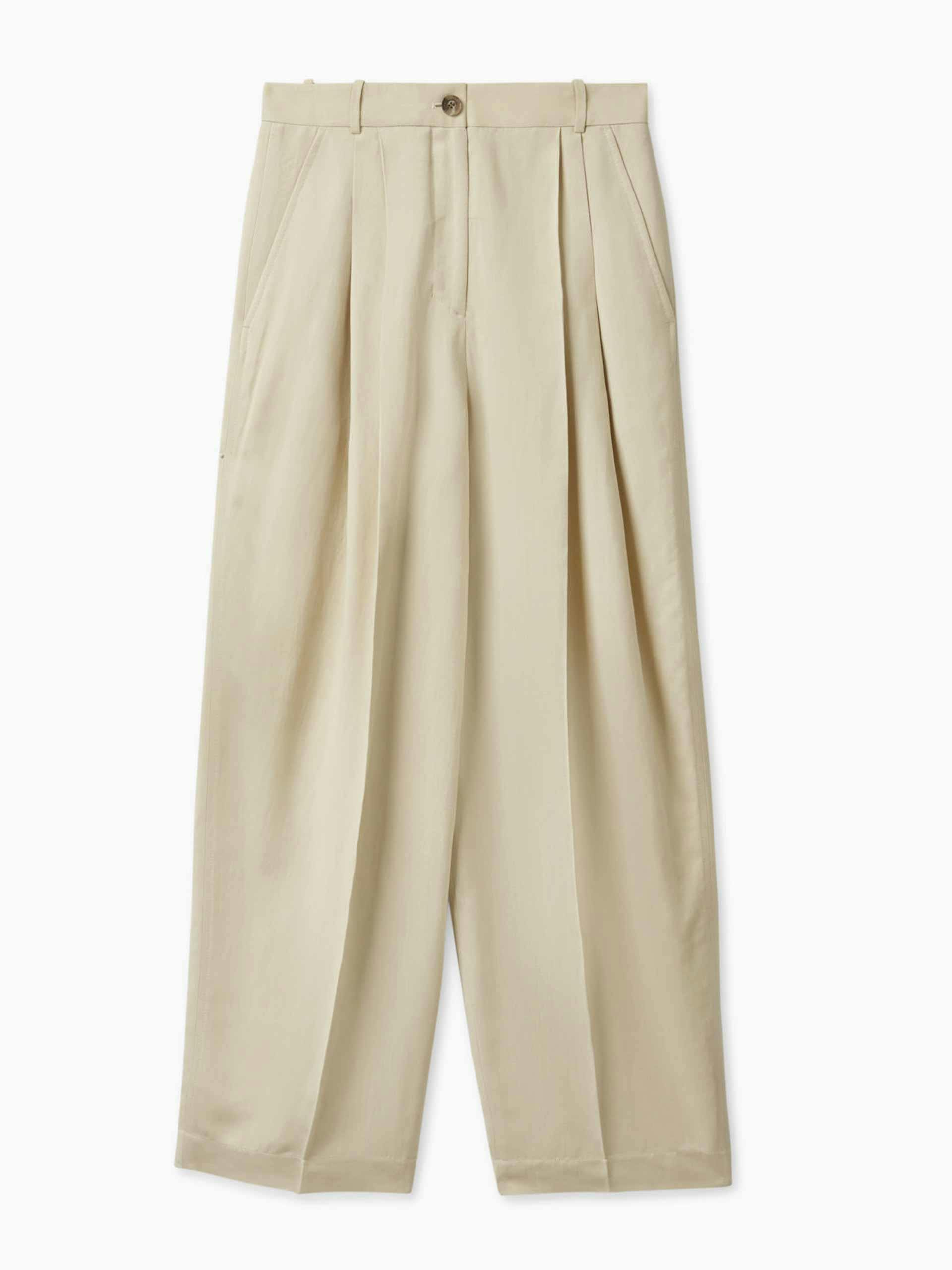Relaxed fit tailored trousers