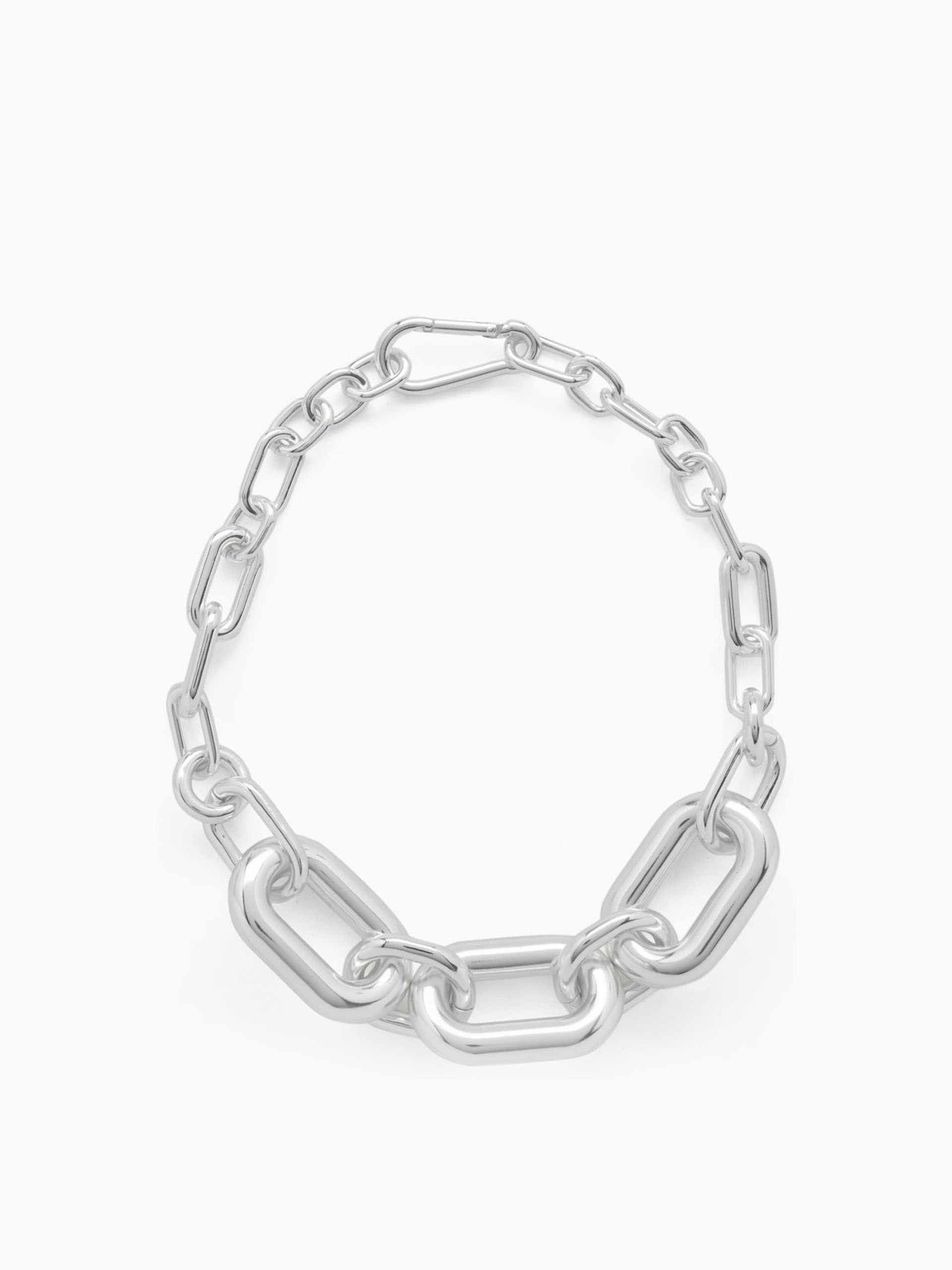Oversized link necklace