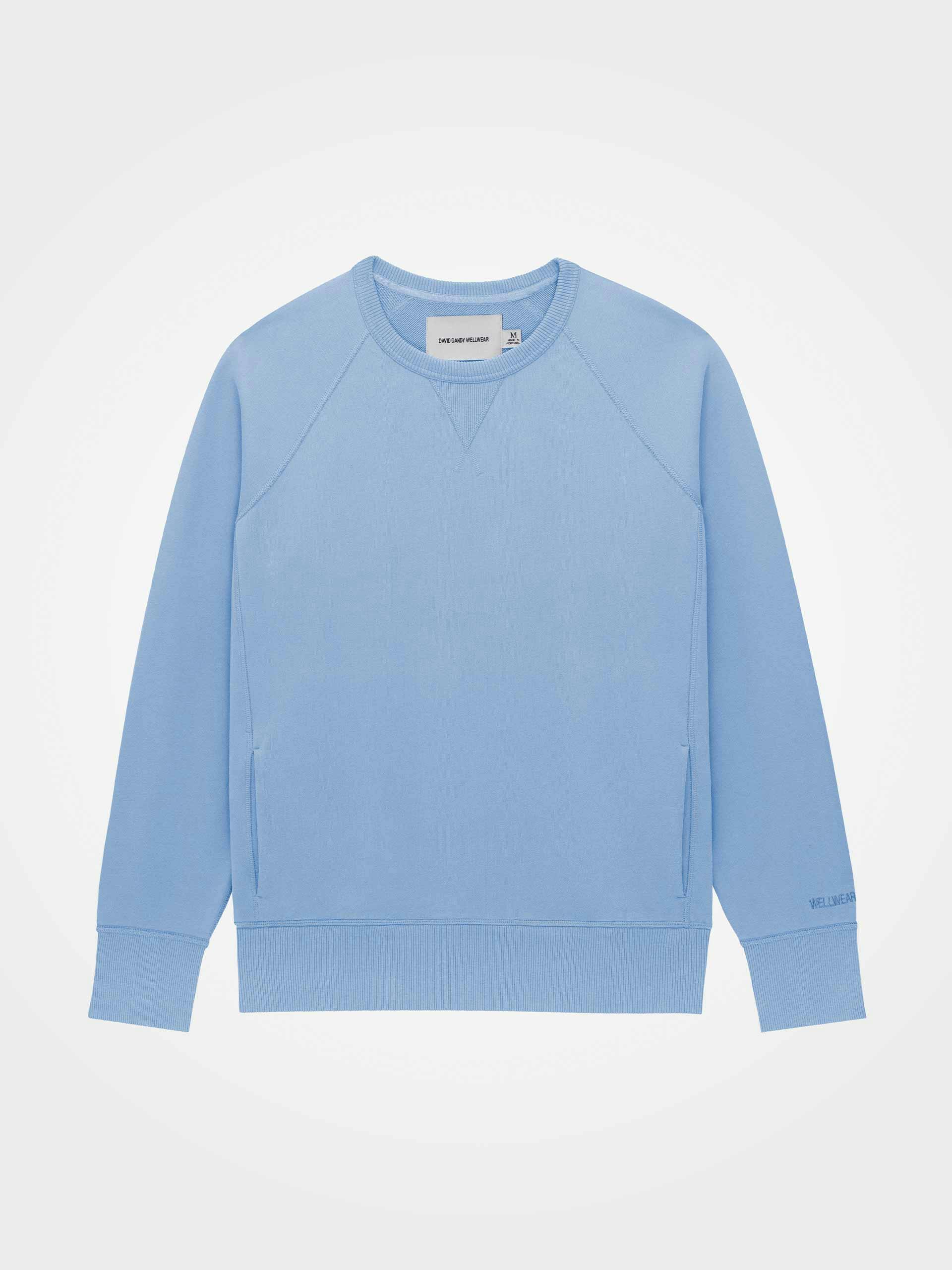 Blue ultimate loopback sweater