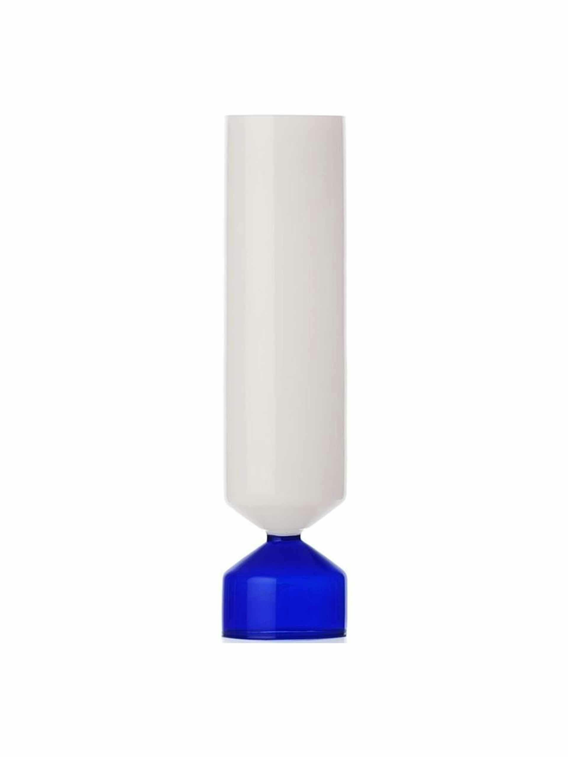 Blue and white vase