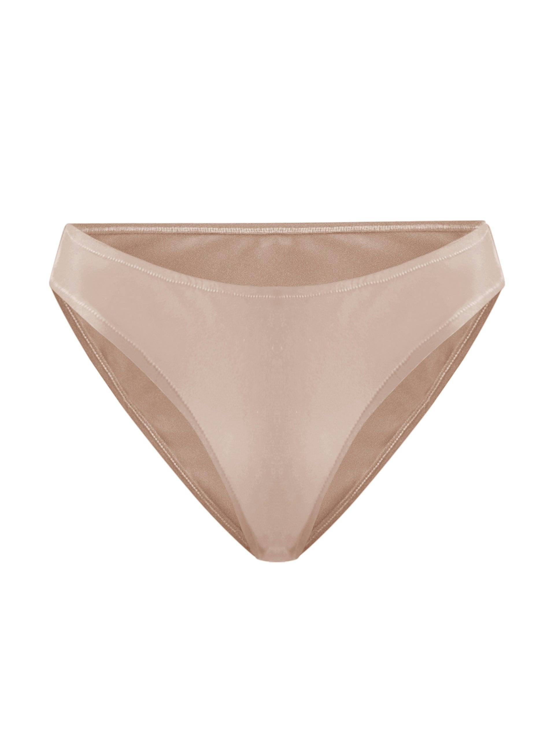 Clarisa pale pink bikini bottom