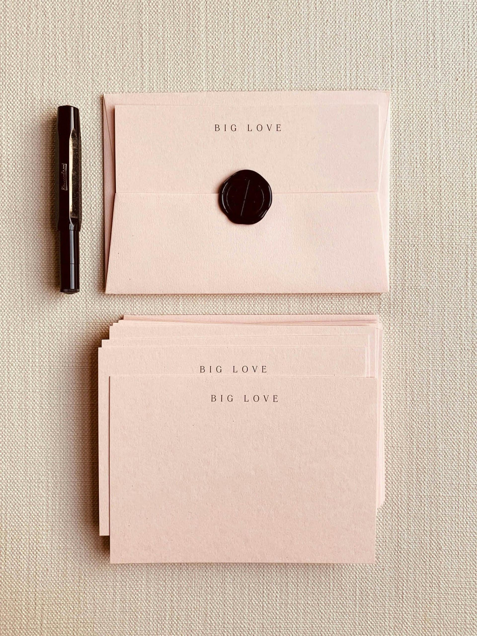 Big Love notecards (set of 6)