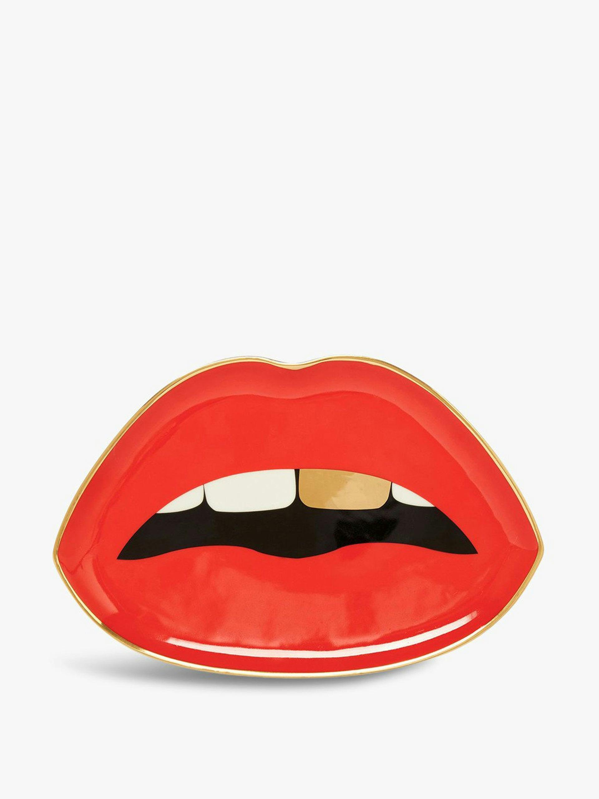 Lips trinket tray