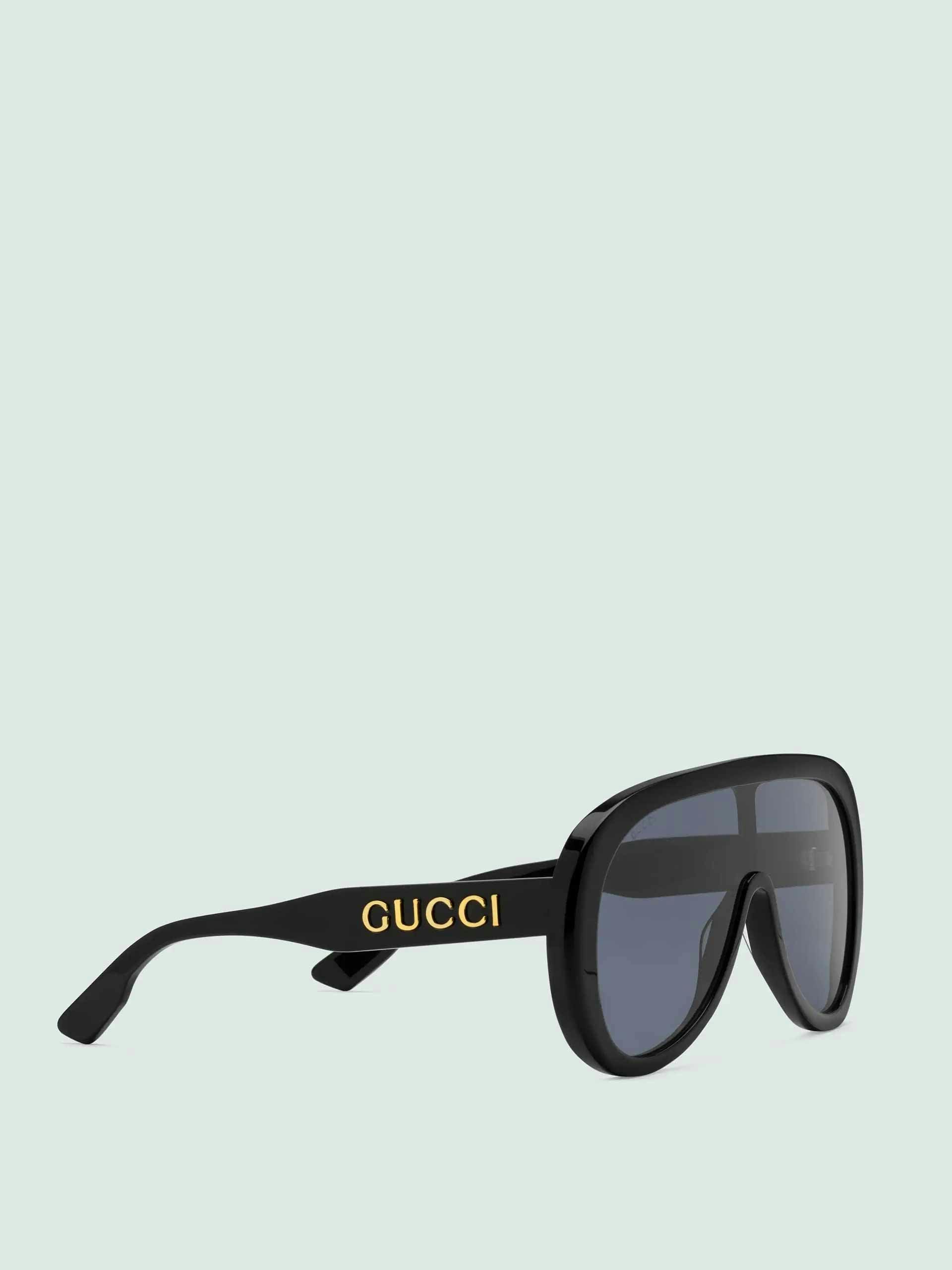 Oversized D frame sunglasses