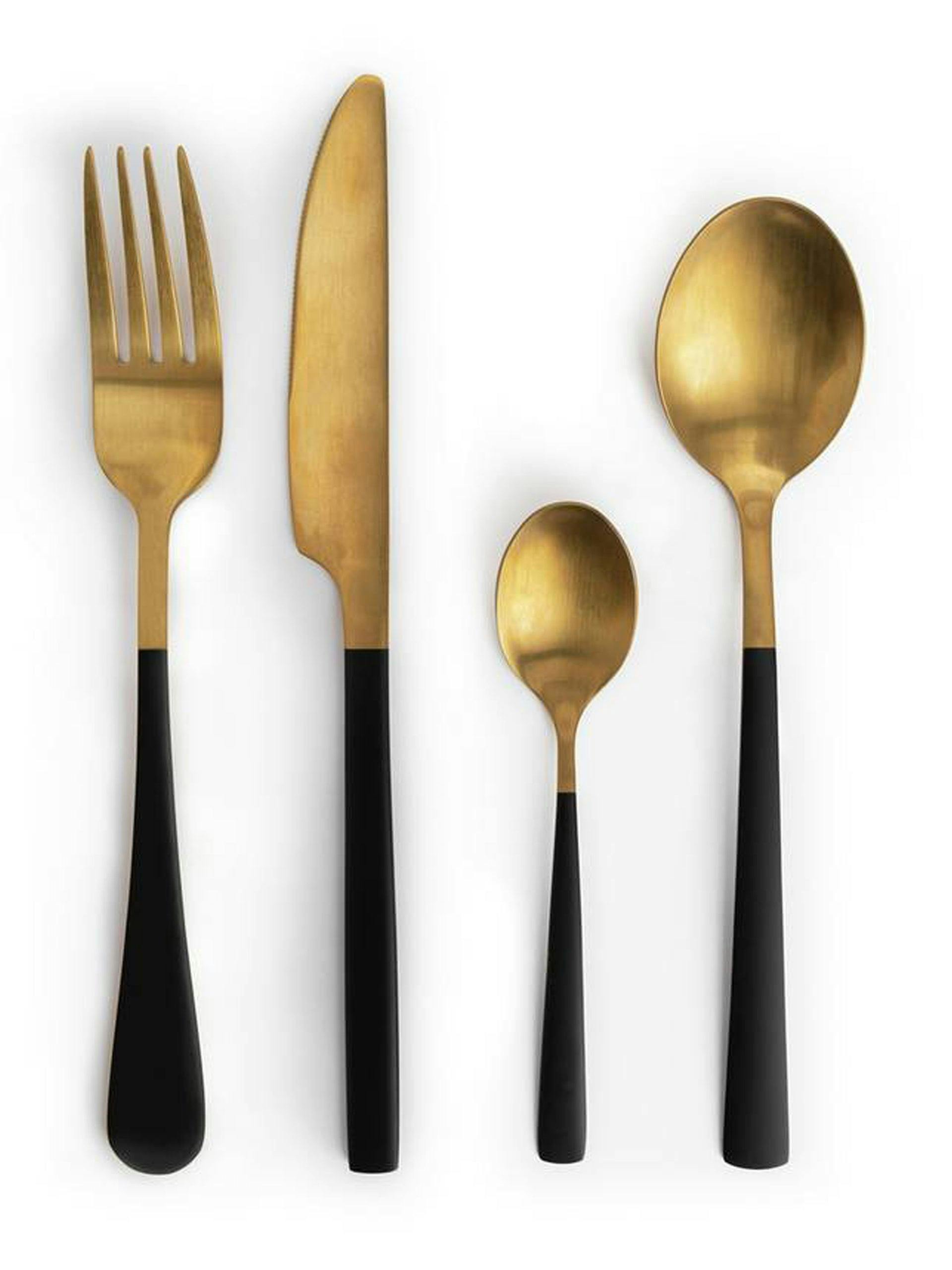 Two-toned cutlery