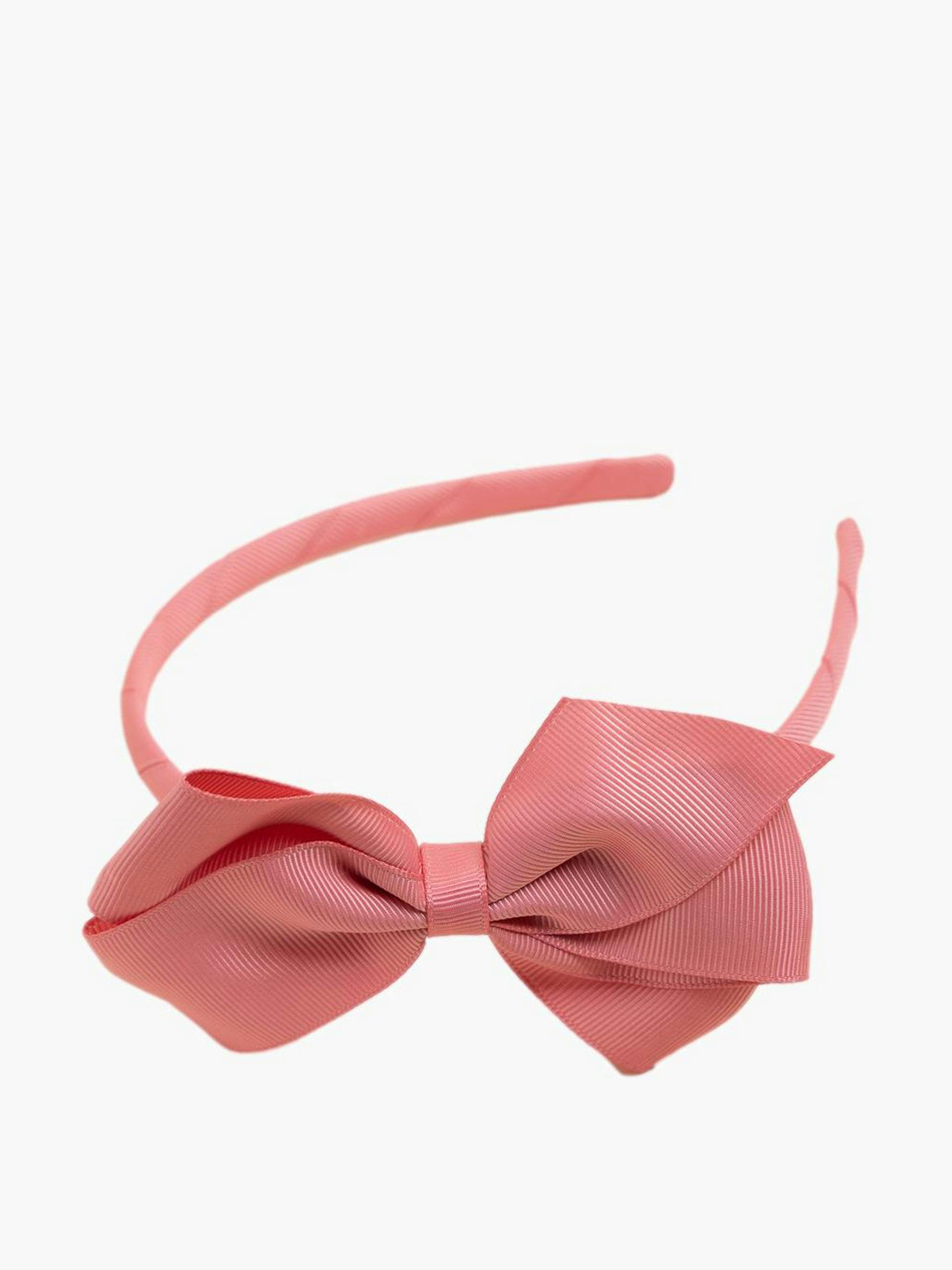 Nectar pink children's side-bow headband