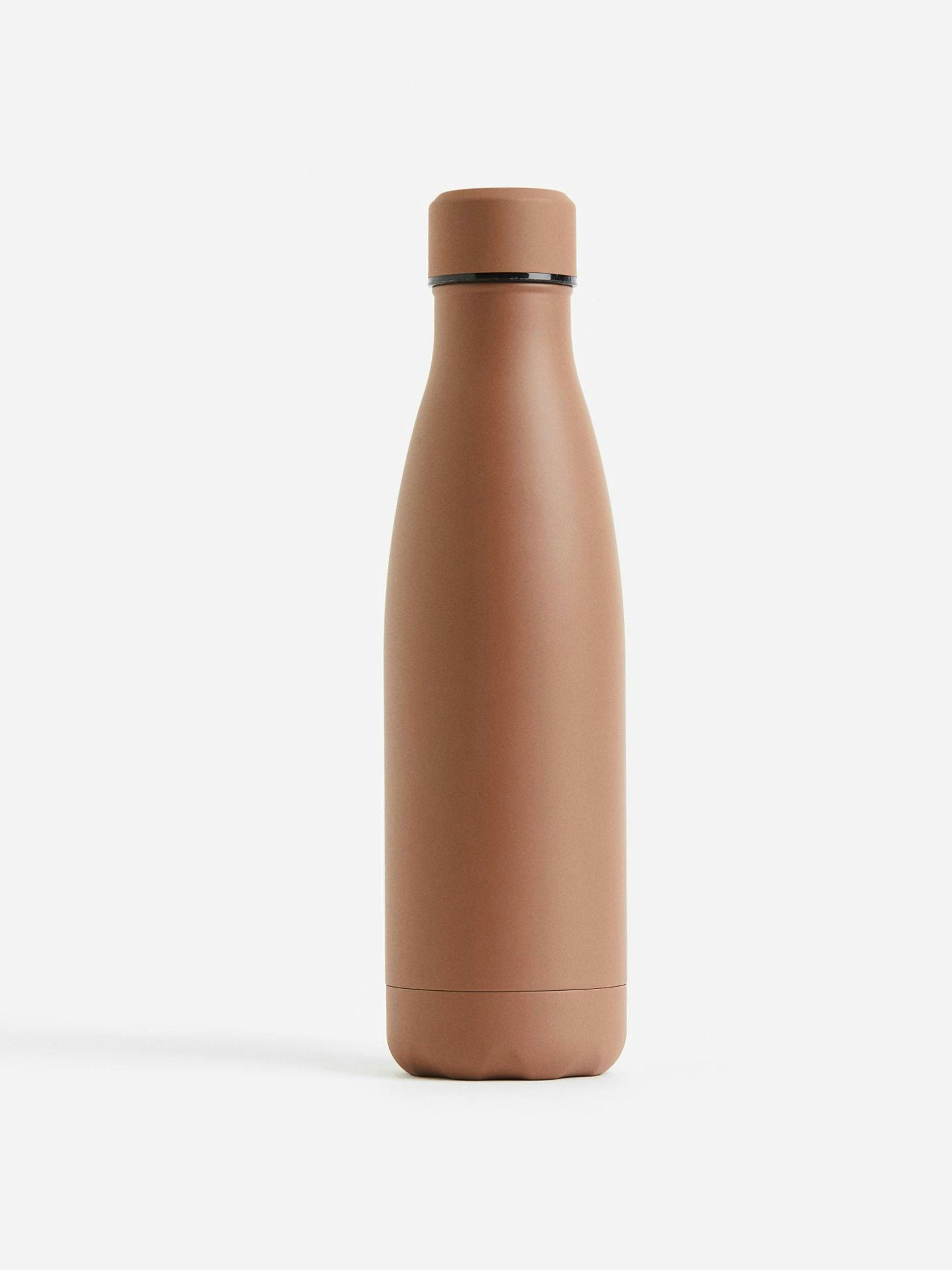 Brown water bottle