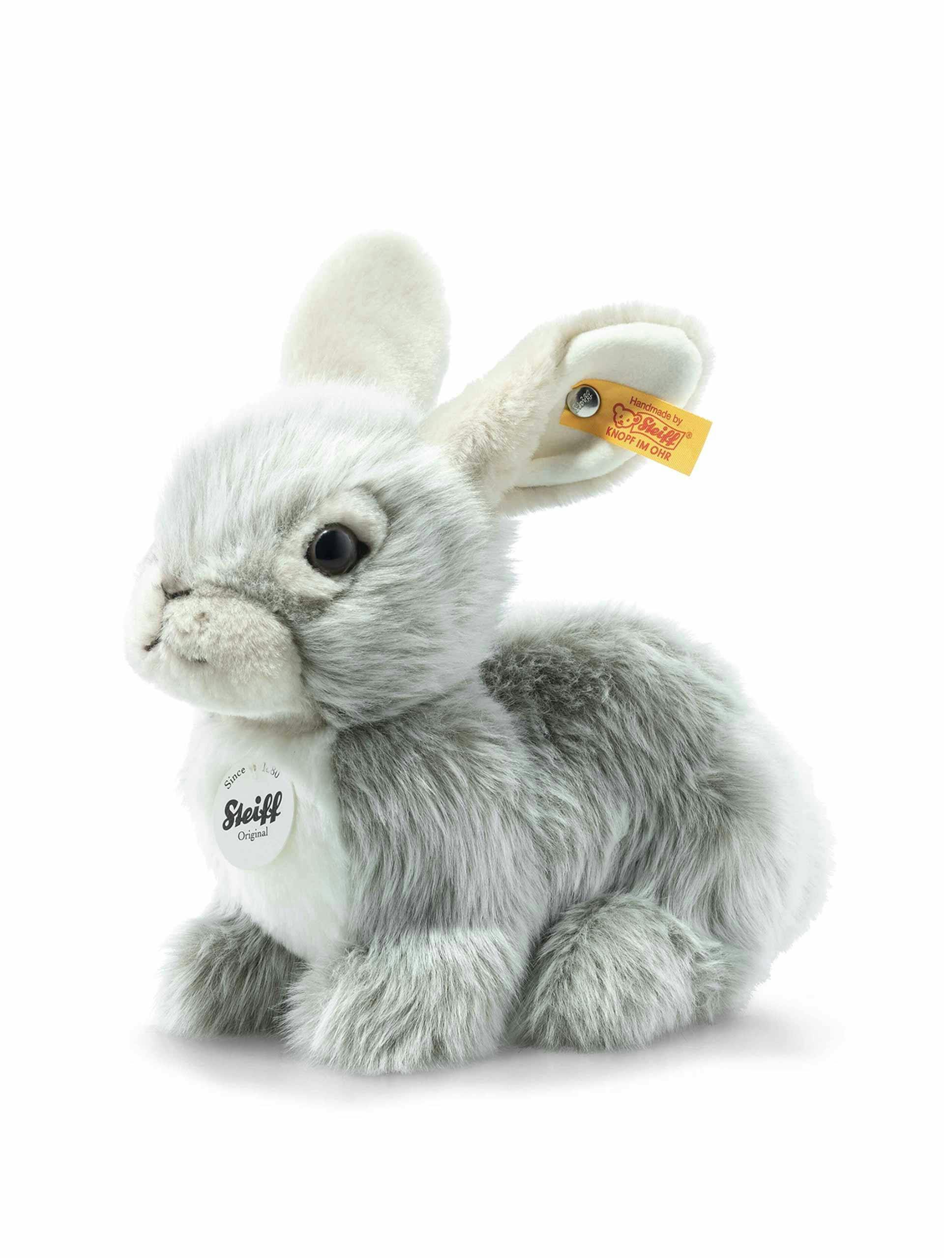 Plush stuffed rabbit