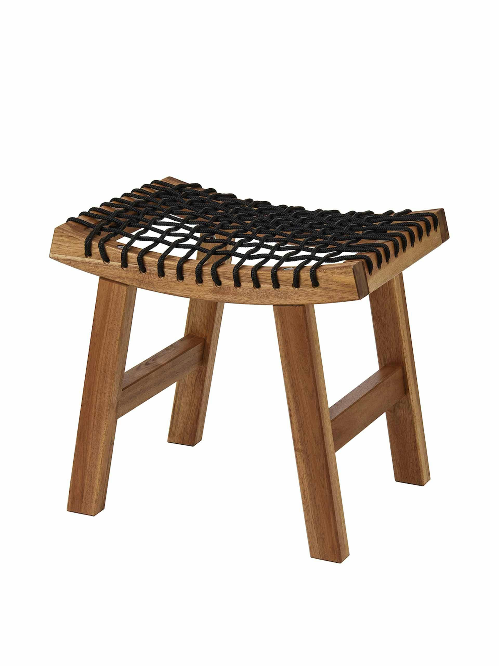 Braided seat stool