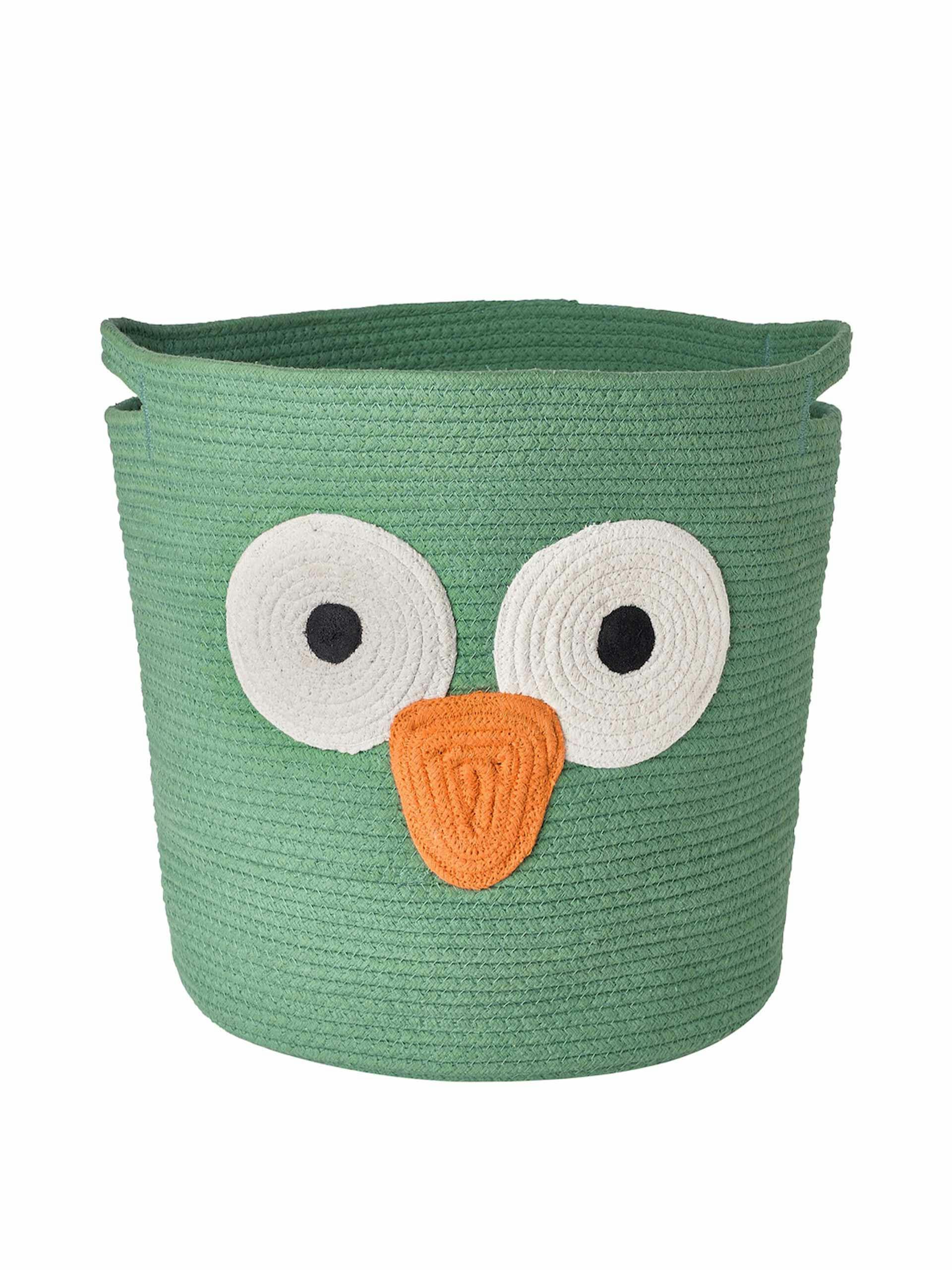 Owl storage basket