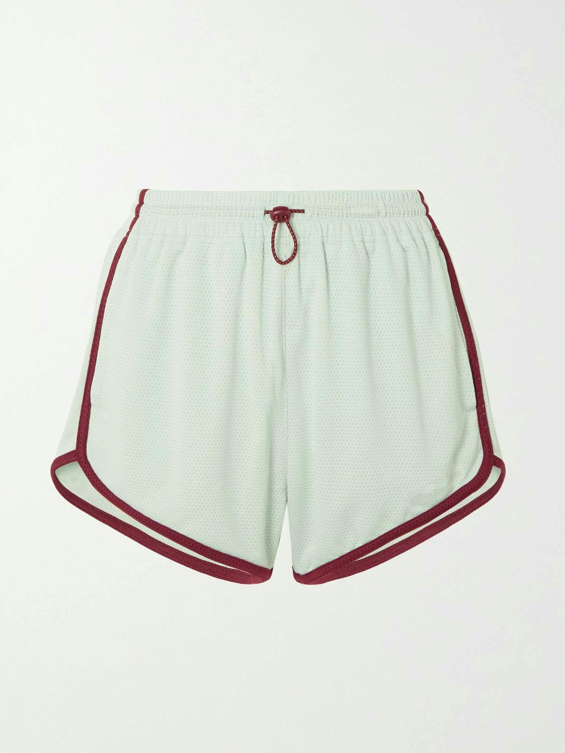 Recycled stretch-mesh shorts