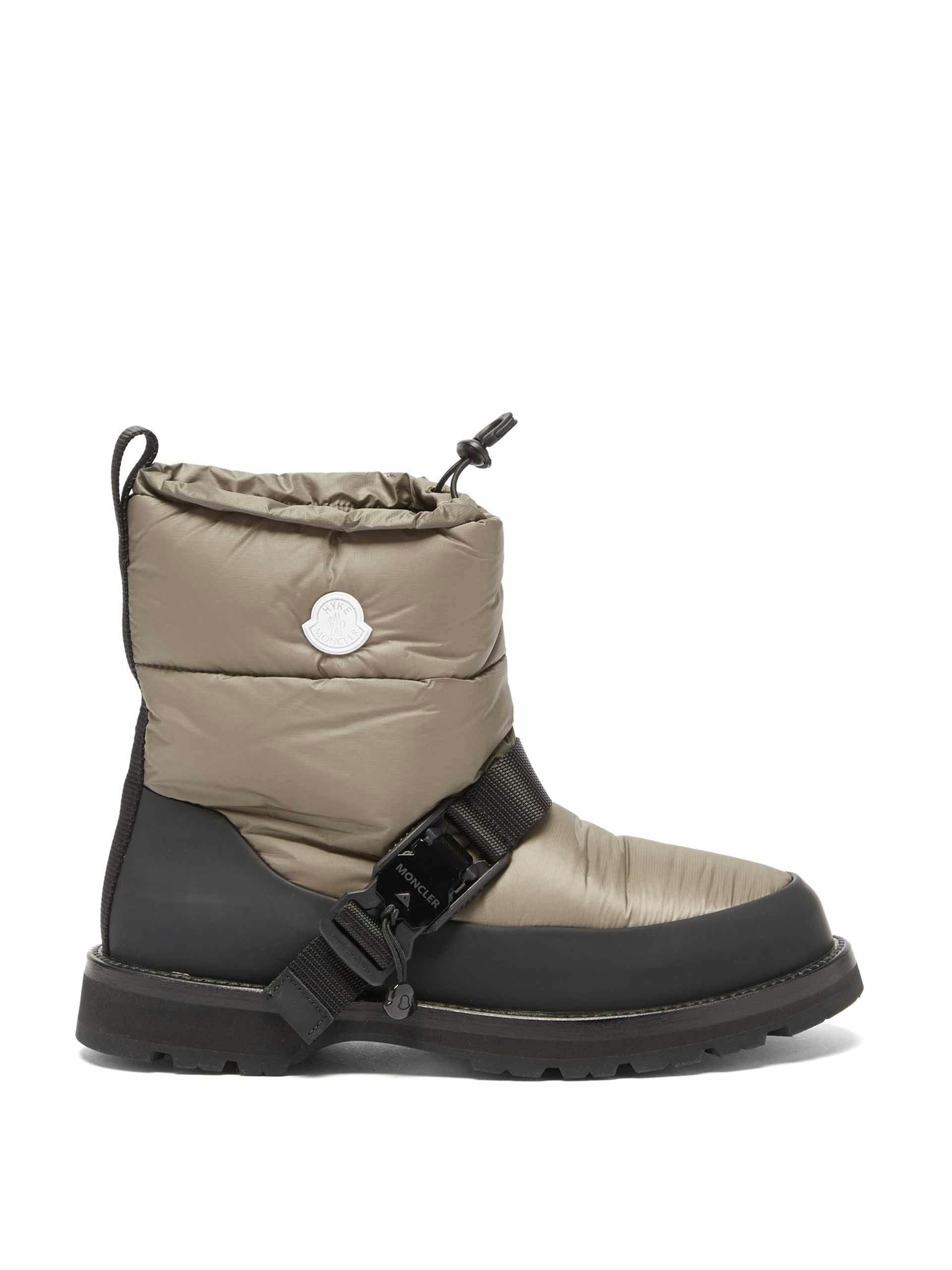 Mhyke quilted-nylon snow boots