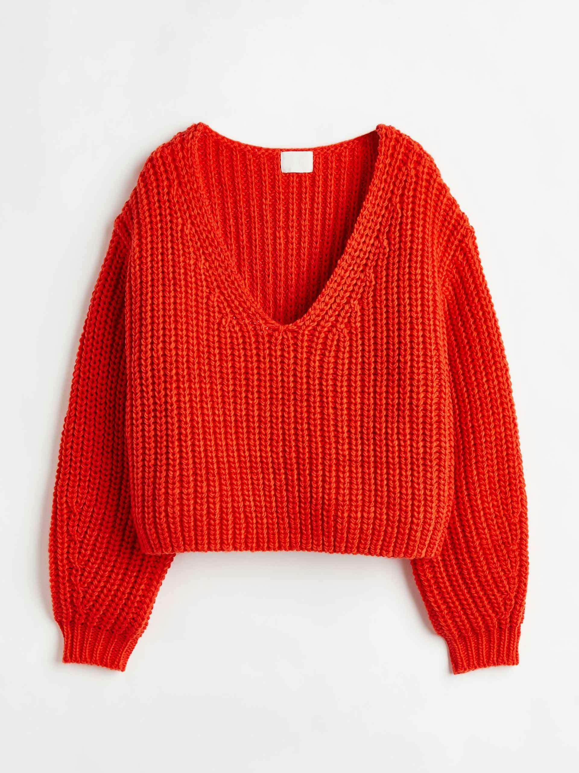 Rib-knit jumper
