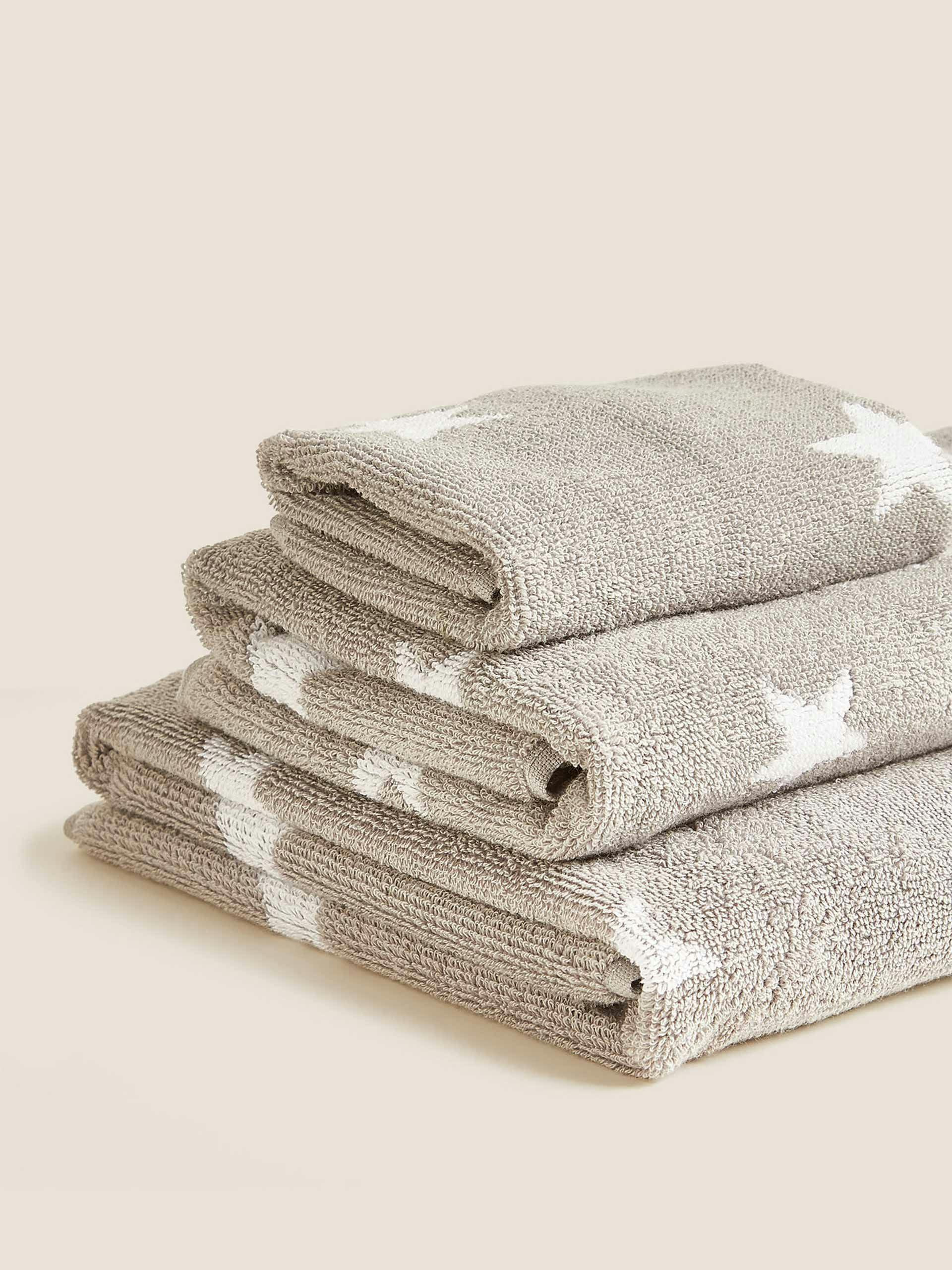 Pure cotton stars towel