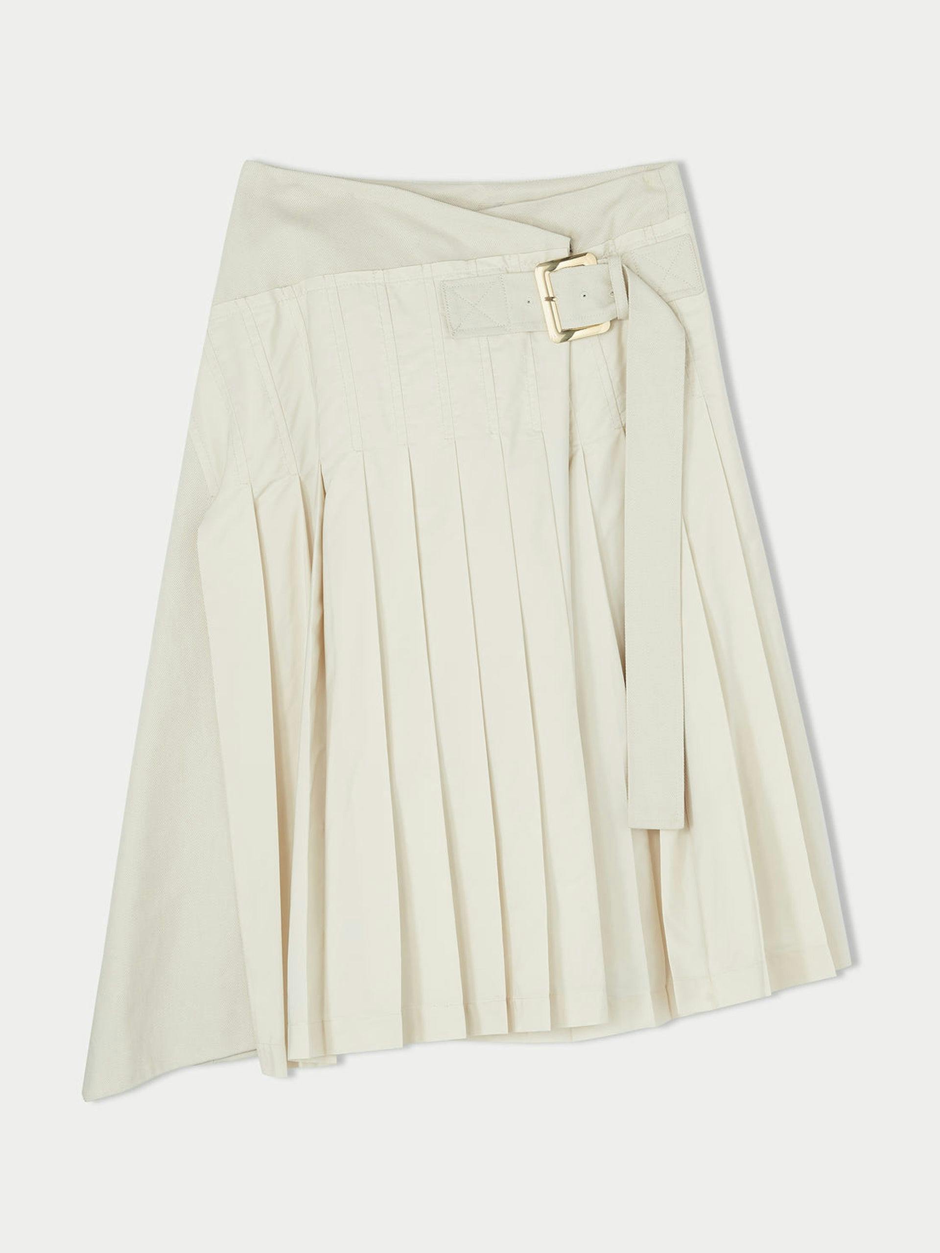Pleated kilt skirt
