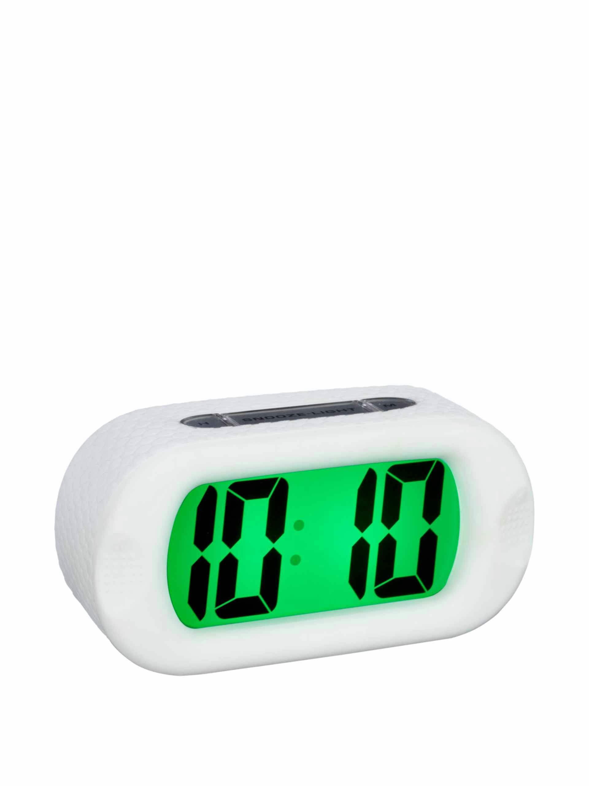 Silicone digital alarm clock