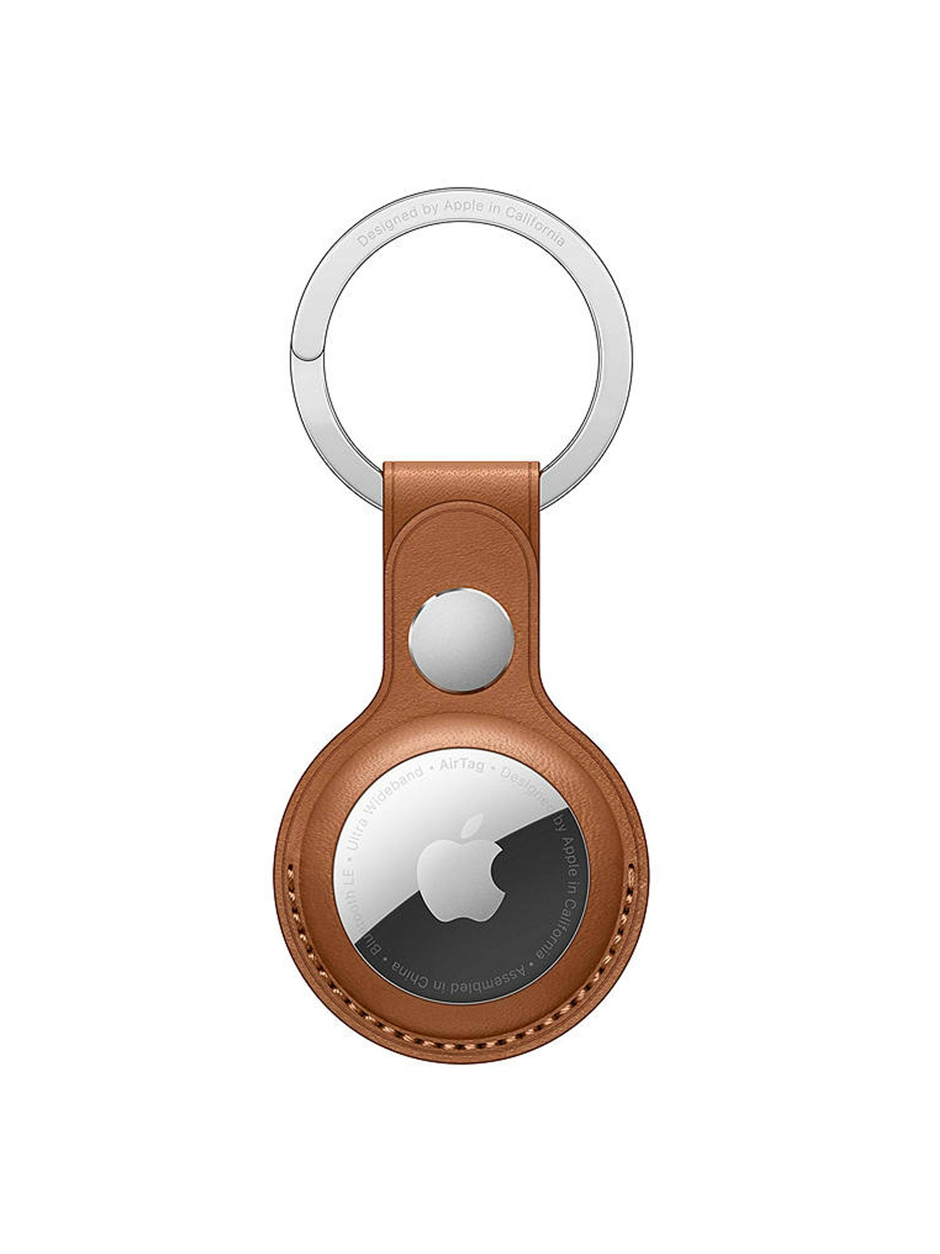 AirTag leather key ring