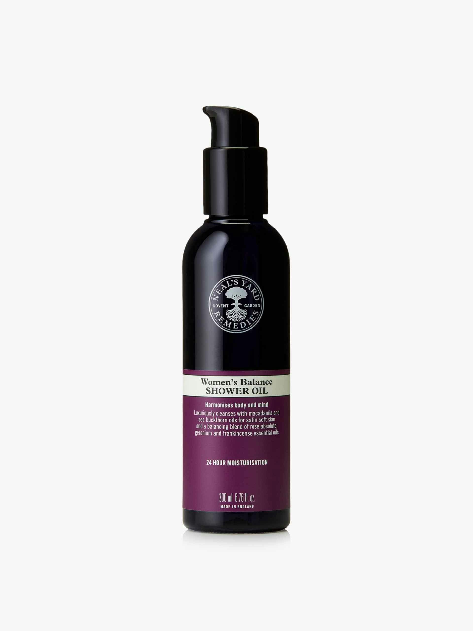 Aromatherapeutic shower oil