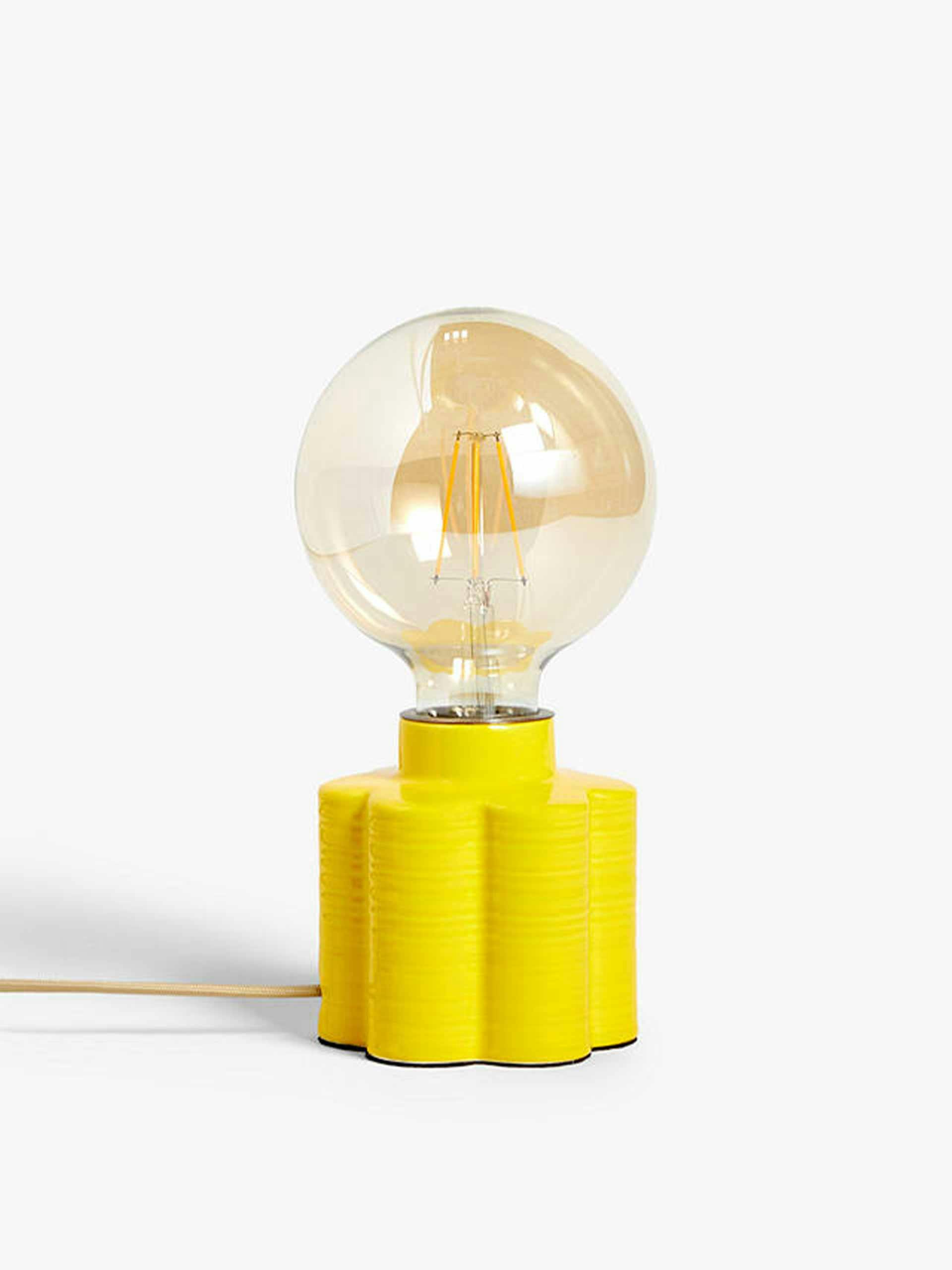 Ceramic bulb table lamp