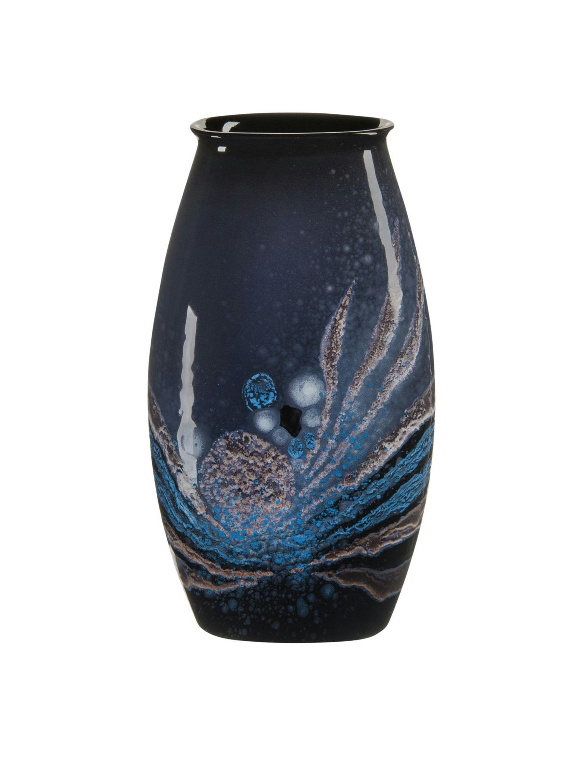 Blue celestial vase
